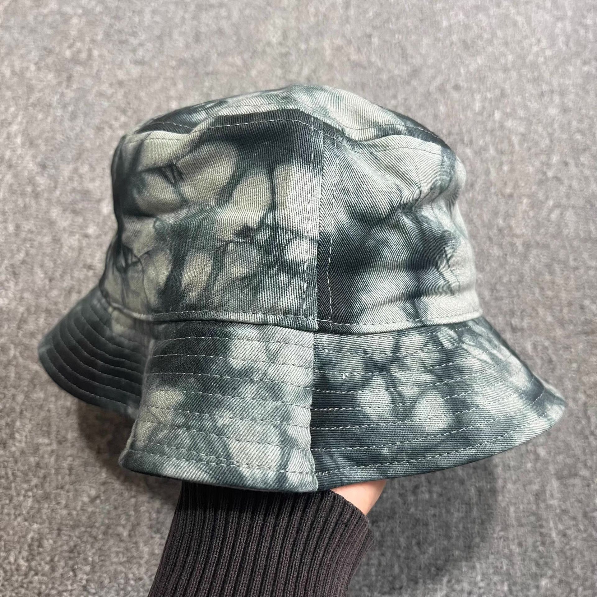 Cross Colours Cross Colours Embroidered Washed Tie-Dye Bucket Hat Q7 Size ONE SIZE - 4 Thumbnail