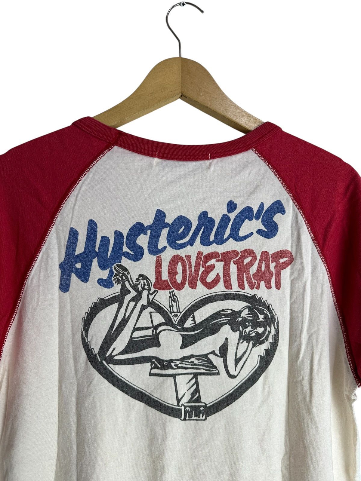 Hysteric Glamour 2000s Rare Vintage Hysteric Glamour LOVETRAP T-shirt Size US S / EU 44-46 / 1 - 4 Thumbnail