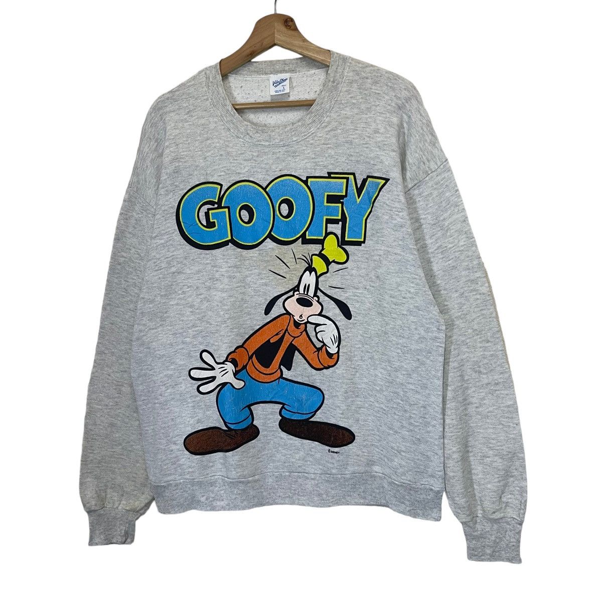 Disney × Vintage Vintage 90s Goofy Big Logo Crewneck Sweatshirt Size US M / EU 48-50 / 2 - 3 Thumbnail