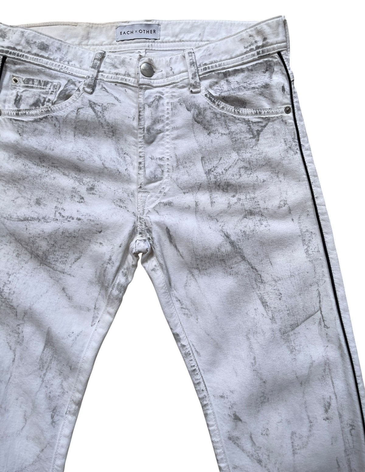 EACH x OTHER Painted Skinny Denim Size 29" - 7 Thumbnail