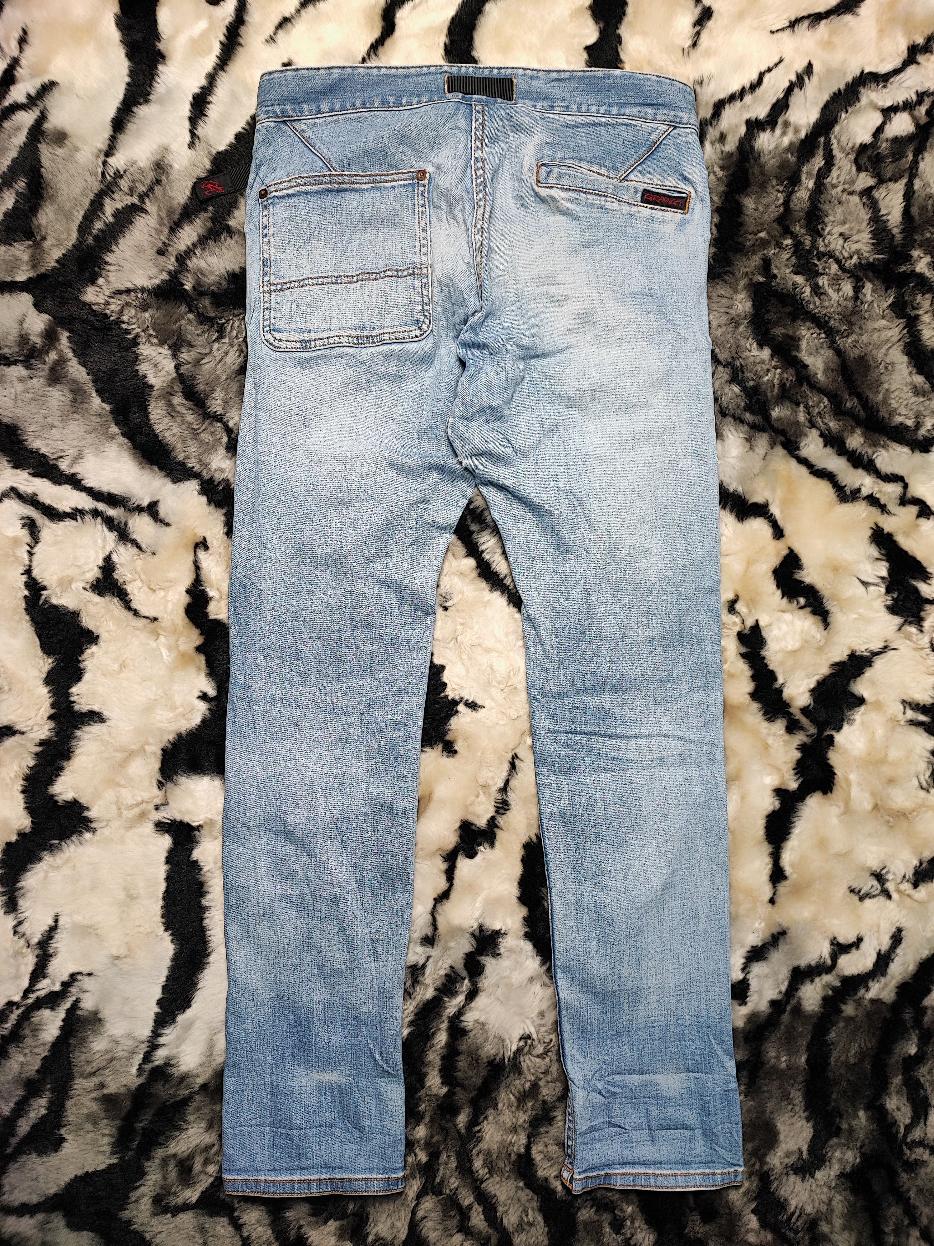 Gramicci Skinny Distressed Denim by Gramicci Size US 31 - 9 Thumbnail