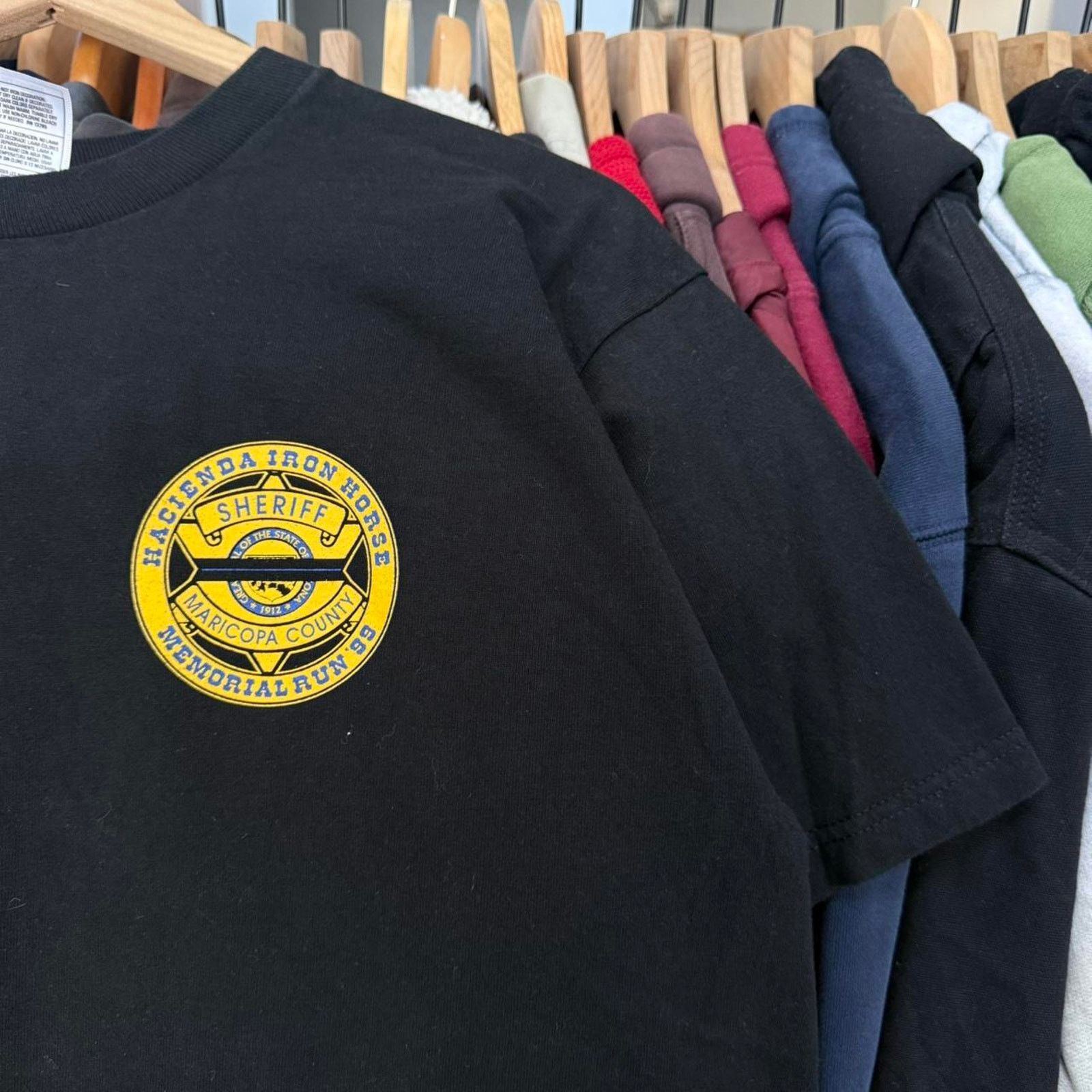 Other Vintage 1999 Hacienda Iron Horse Biker T-Shirt Size US L / EU 52-54 / 3 - 6 Thumbnail