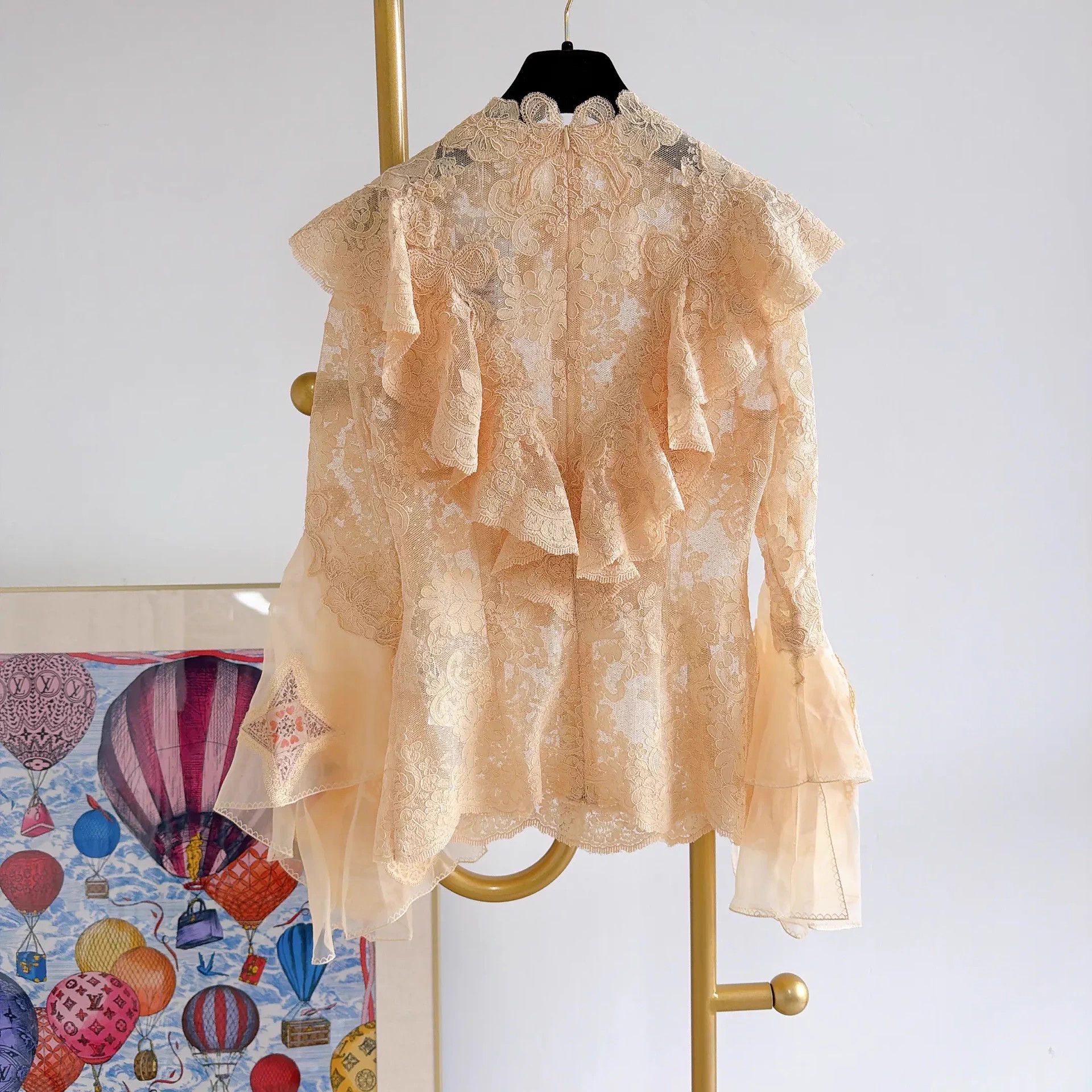 Zimmermann Zimmermann Lace Light Waist - Cinched Top 0P Size ONE SIZE - 4 Thumbnail