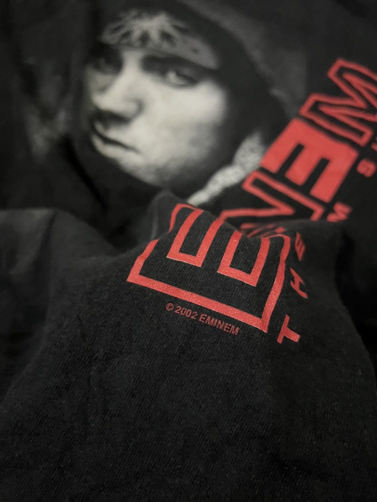 Band Tees VINTAGE 2002 EMINEM RAP TEES SHIRT Size US M / EU 48-50 / 2 - 4 Thumbnail
