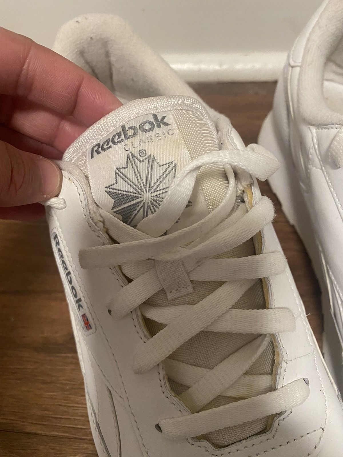 Reebok Reebok All White Size US 10.5 / EU 43-44 - 8 Thumbnail