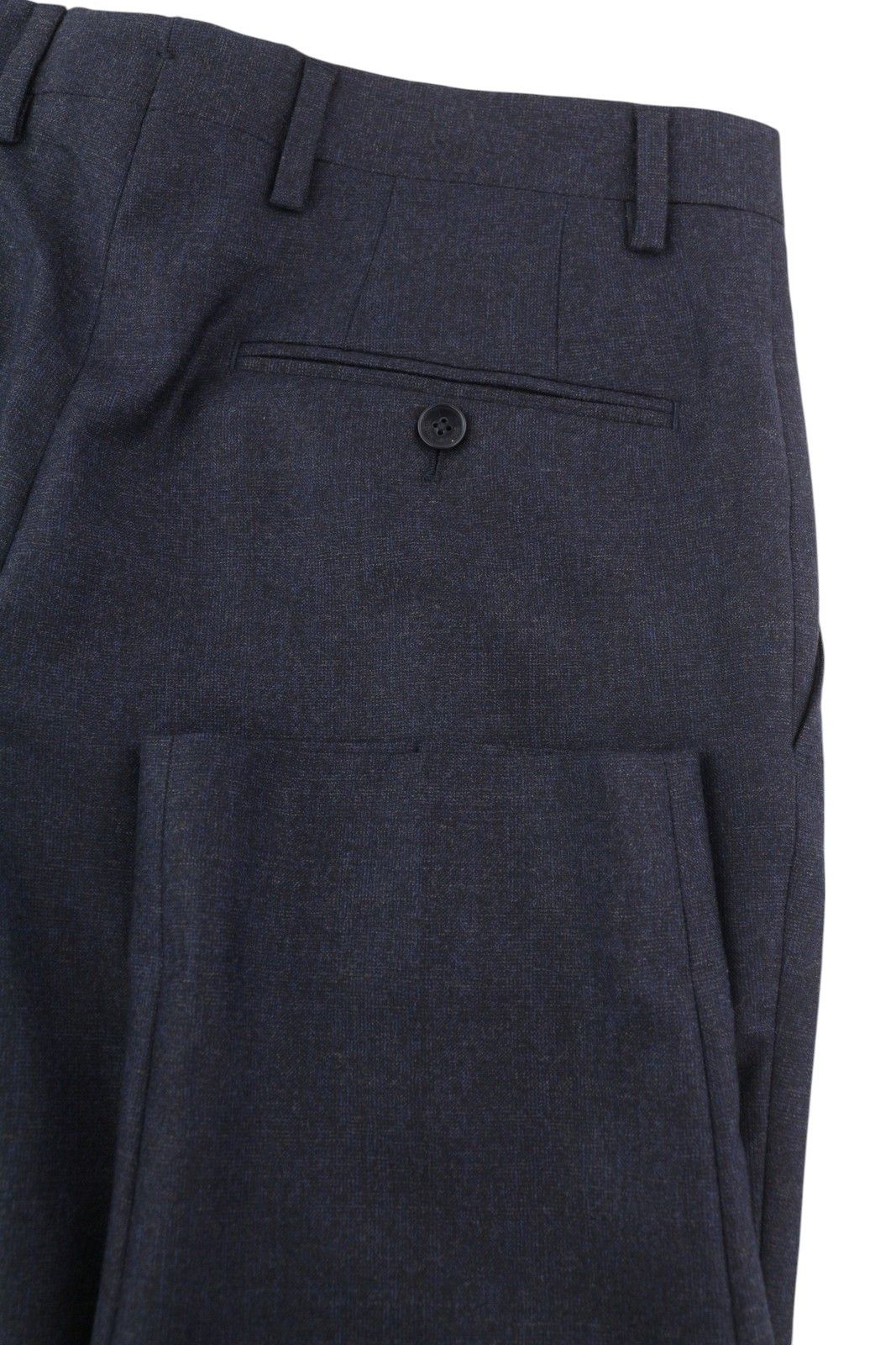 Tommy Hilfiger X LARDINI W31 Blue Wool Cashmere Trousers 84998 Size US 31 - 5 Thumbnail