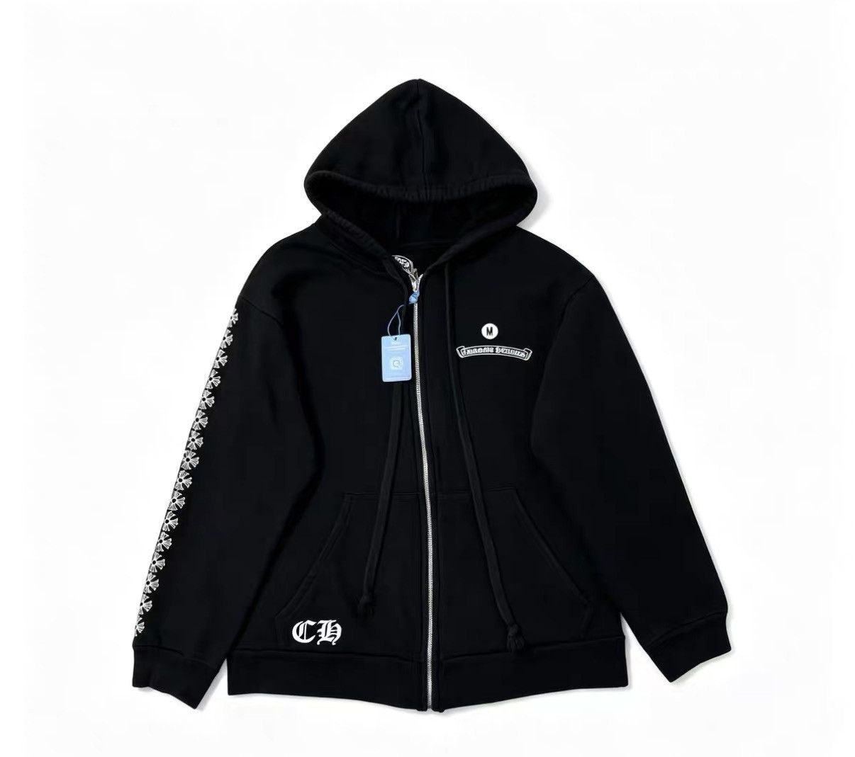 Chrome Hearts chrome hearts zip up hoodie | Grailed