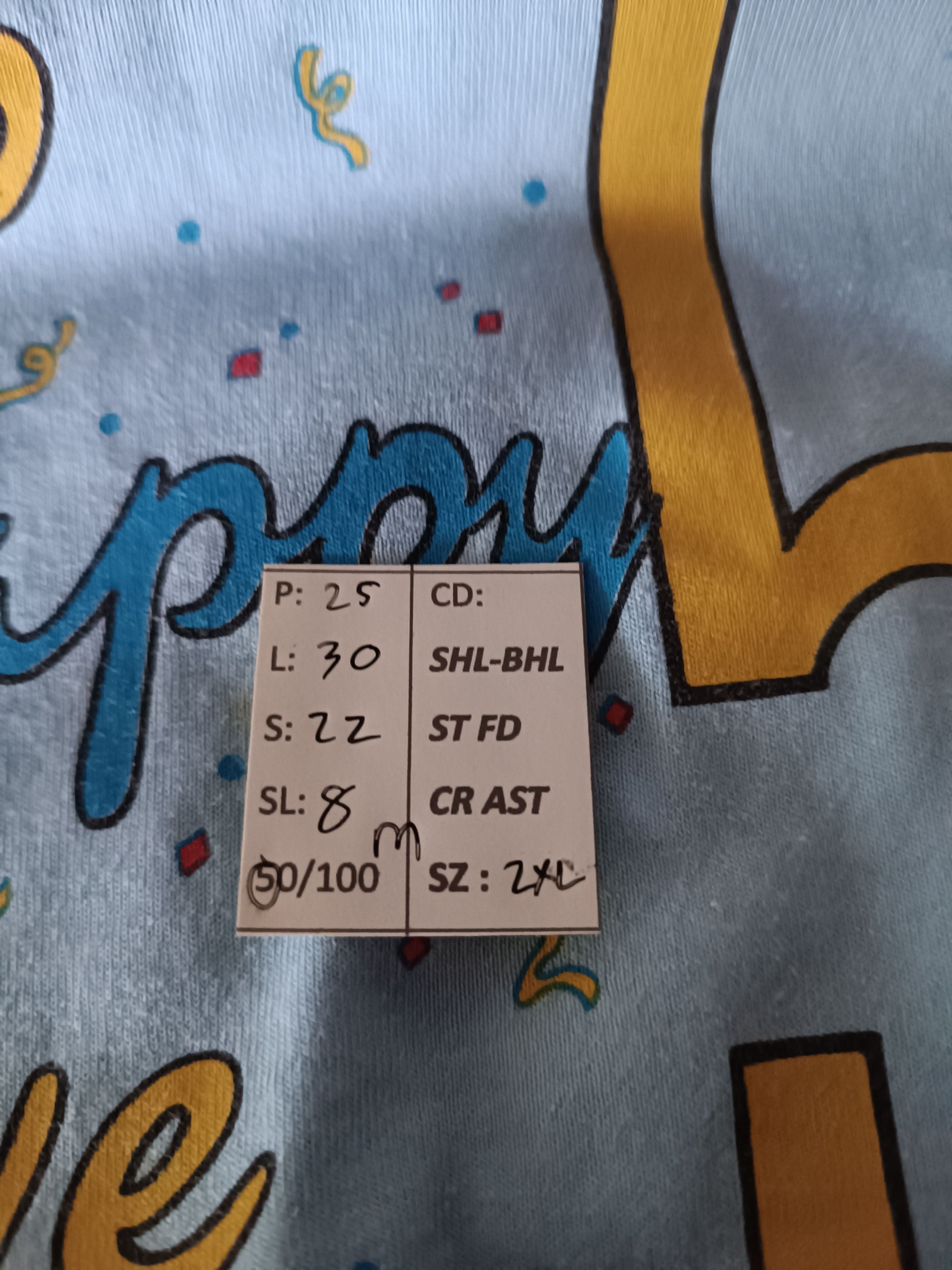 Vintage VINTAGE 80'S SHIT TURNED 50 HUMOR ADULT FUNNY STATEMENT TEE Size US XXL / EU 58 / 5 - 20 Thumbnail