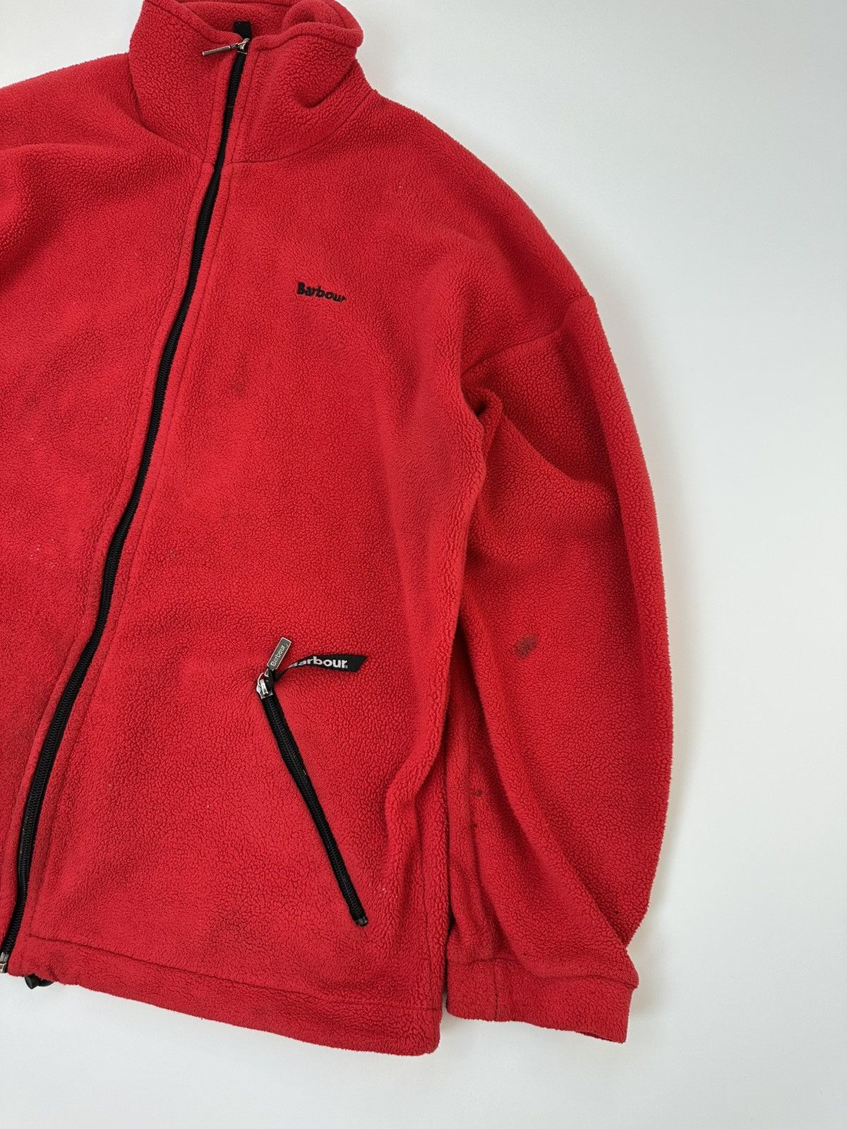 Barbour Barbour Fleece Zip Jacket Logo Men's Red Size US L / EU 52-54 / 3 - 4 Thumbnail