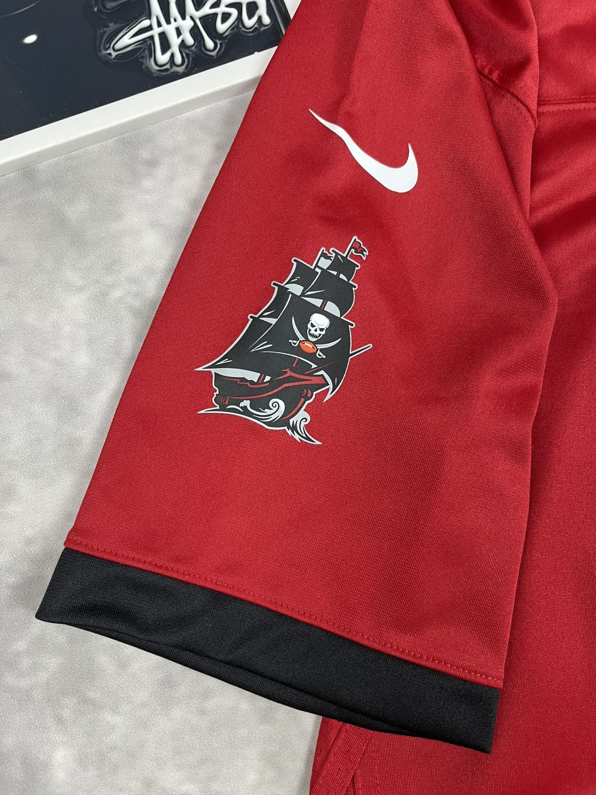 Nike Tom Brady #12 Nike NFL Game Jersey Buccaneers Red (L) 2022 Size US L / EU 52-54 / 3 - 11 Thumbnail
