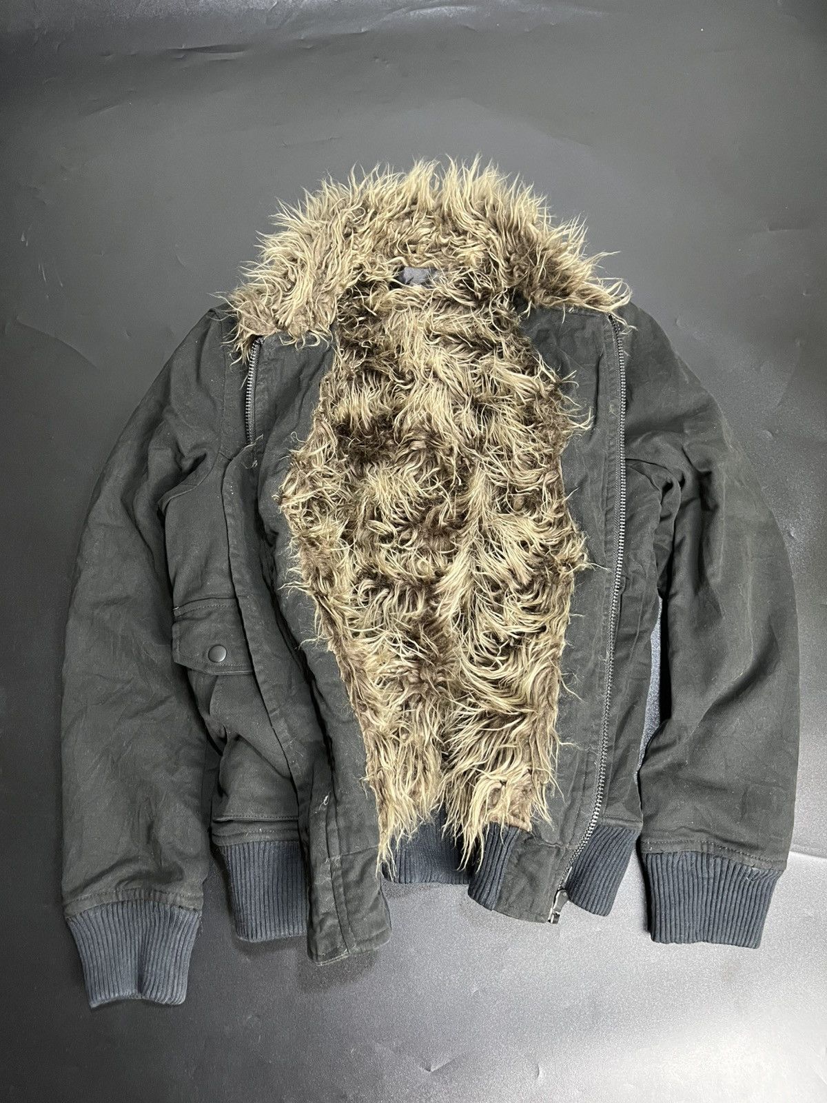 If Six Was Nine × Japanese Brand × Le Grande Bleu (L.G.B.) Japanese Fur bomber by here skinhead style Size US M / EU 48-50 / 2 - 2 Thumbnail
