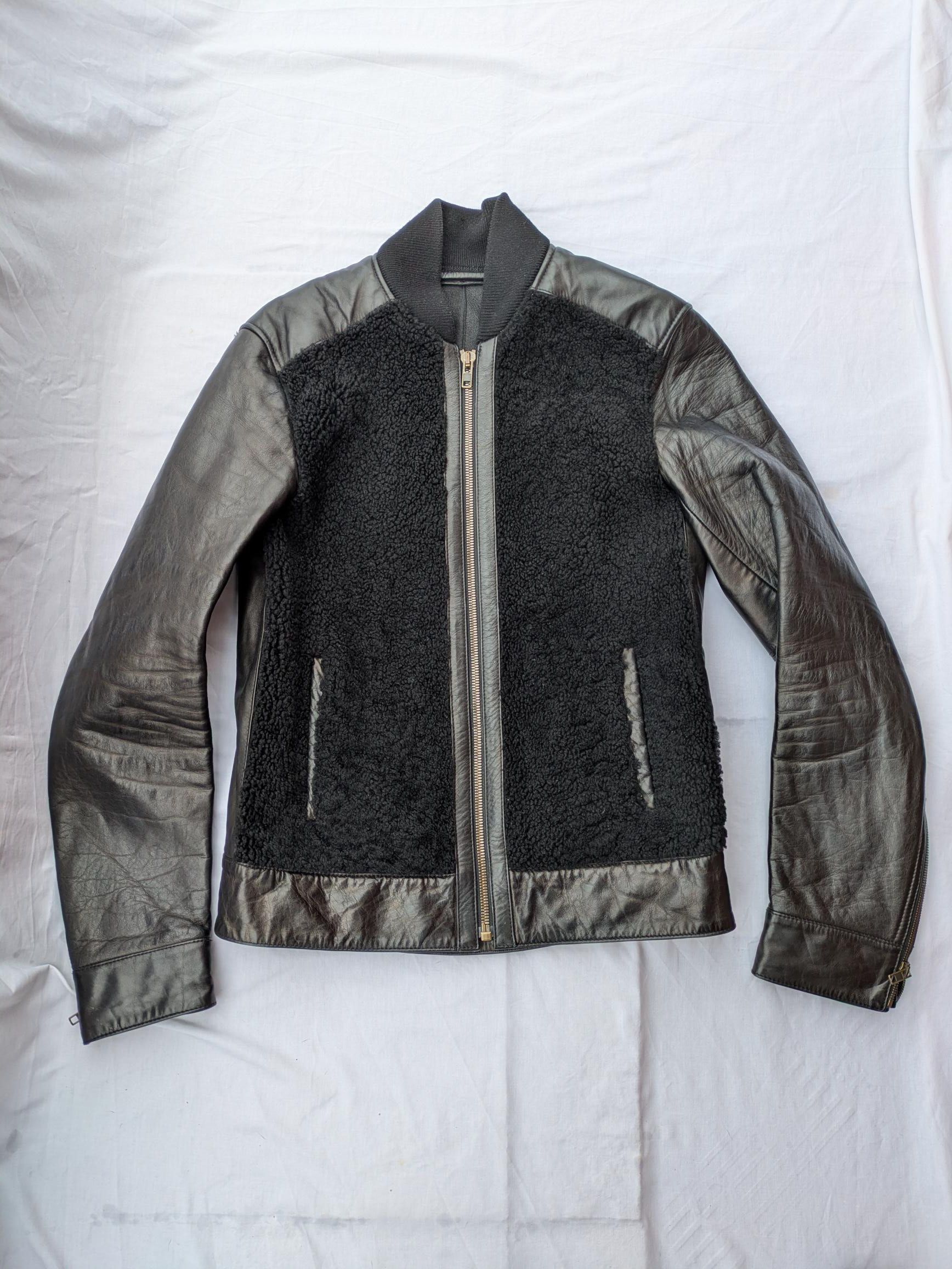 Givenchy Givenchy Black Means Leather Jacket Size US M / EU 48-50 / 2 - 2 Thumbnail