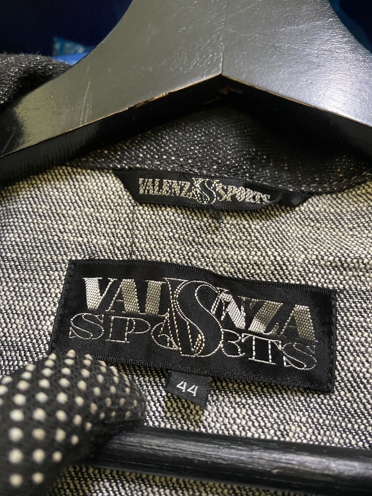 Other VINTAGE VALENZA SPORTS DENIM VEST JACKET Size US S / EU 44-46 / 1 - 4 Thumbnail