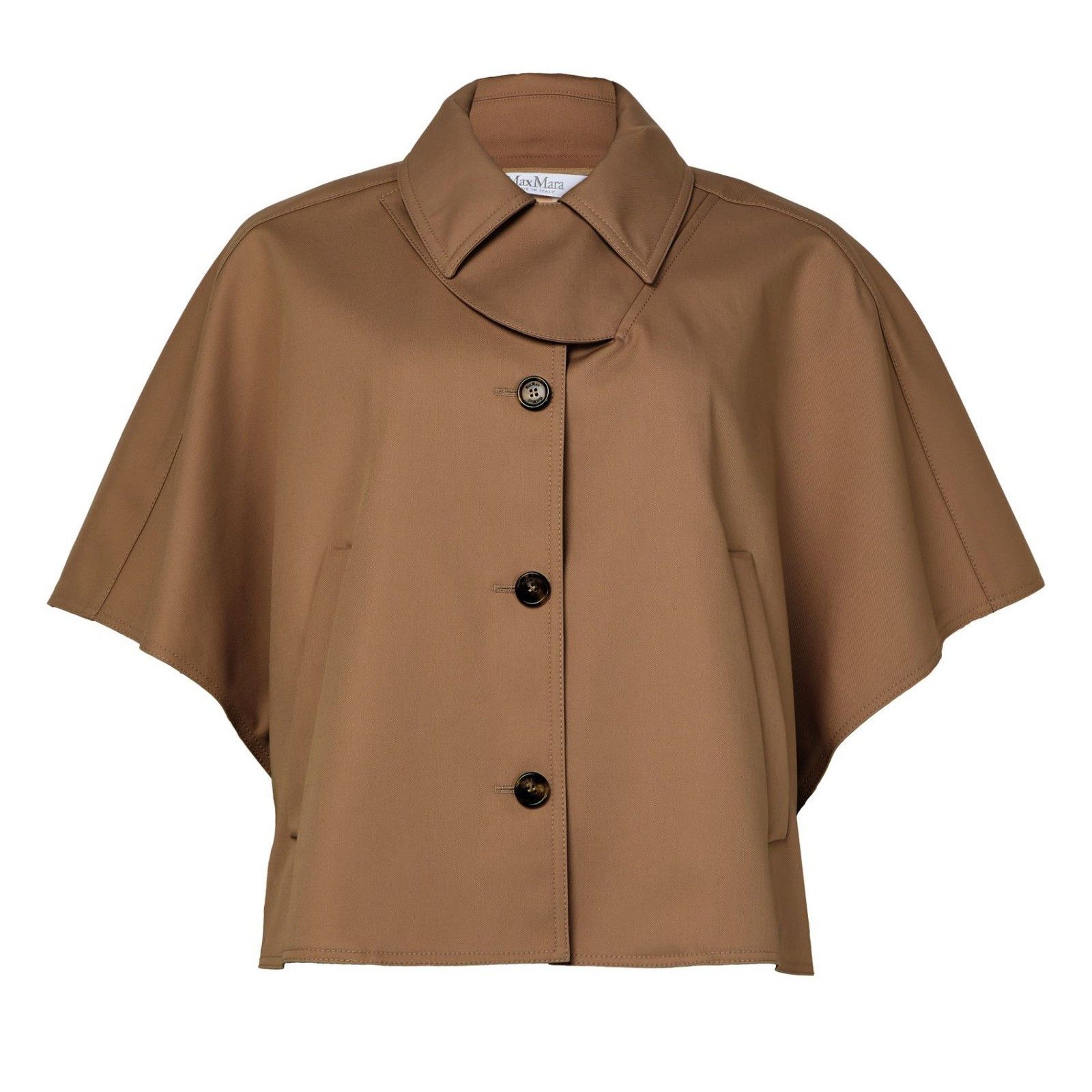 Max Mara MAX MARA CUOIO COLONIALE Cape New & Authentic (Women's size: Size XS / US 0-2 / IT 36-38 - 1 Thumbnail