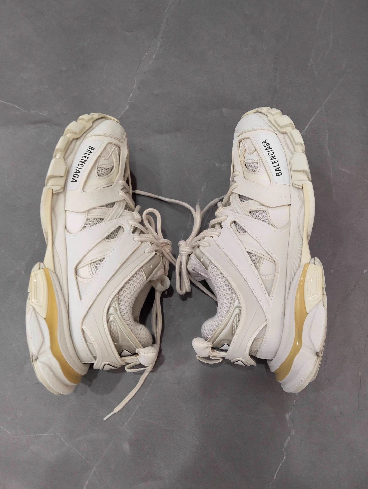 Balenciaga Balenciaga Track 1.0 White Sneakers 42 Size US 9 / EU 42 - 3 Thumbnail