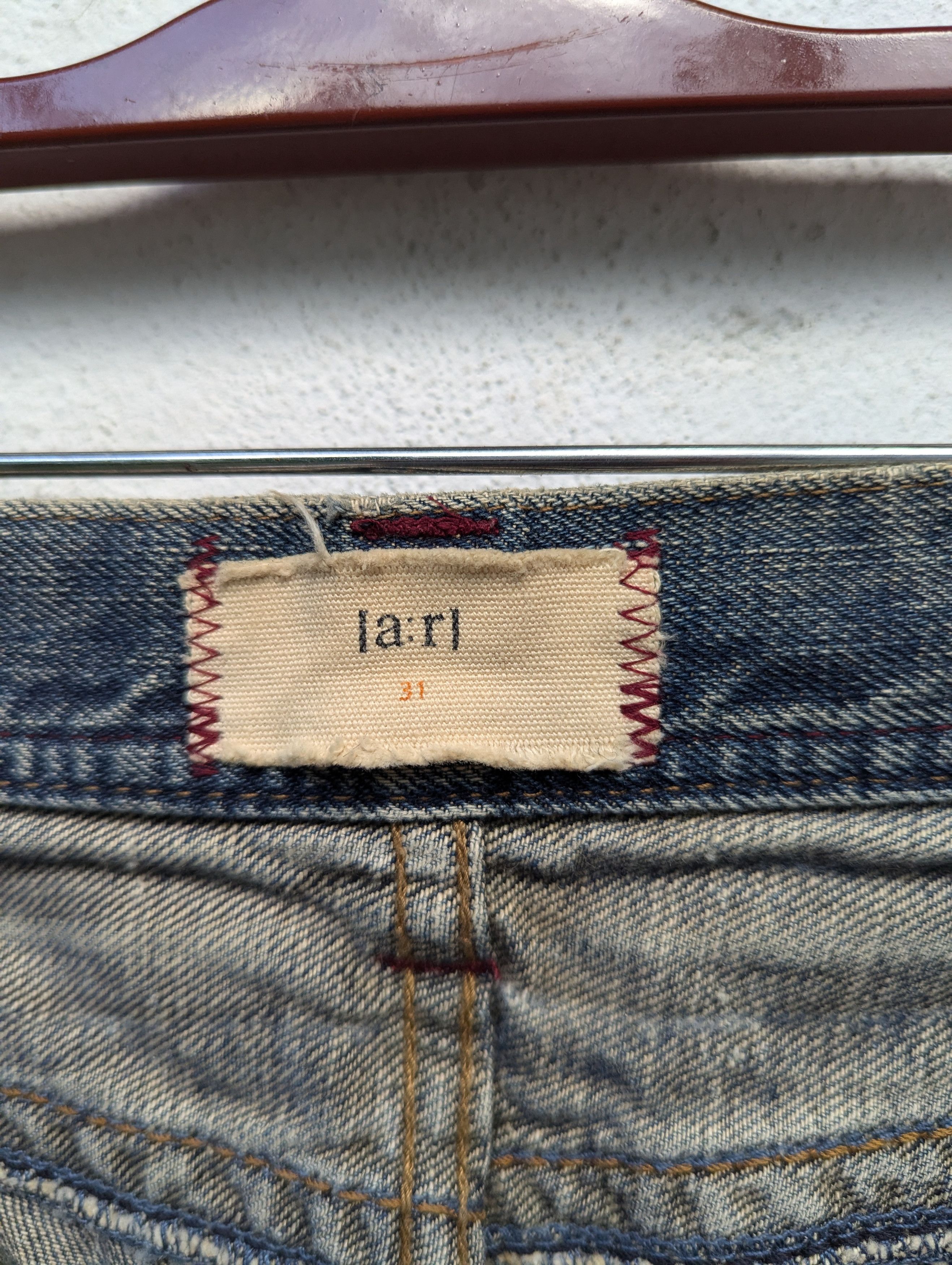 Japanese Brand × Vintage JAPANESE BRAND PATCHES DENIM PANTS Size 31" - 11 Thumbnail
