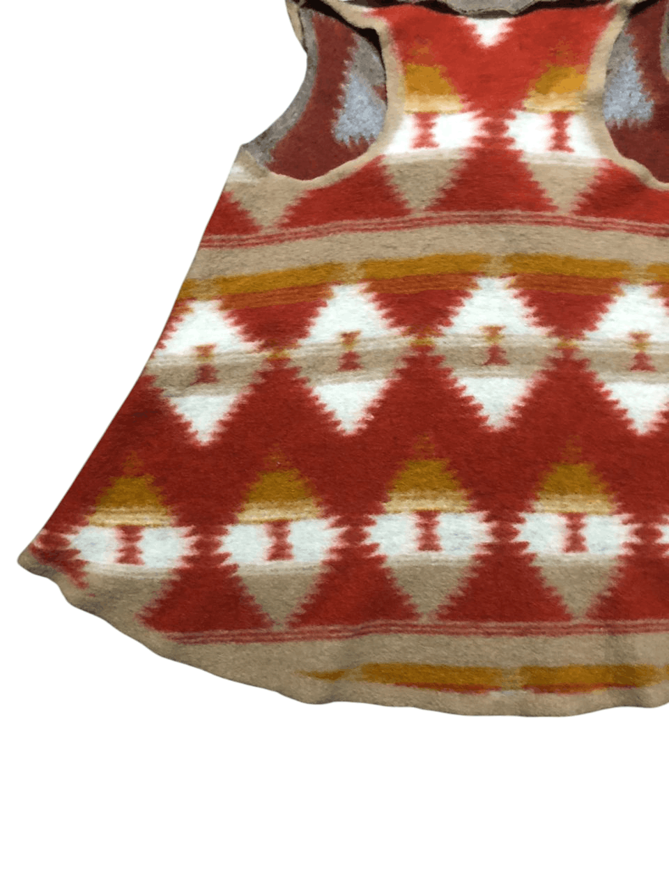 Native Vintage Mac & Co Navajo Buttonless Knitted Fabric (Italy) Size M / US 6-8 / IT 42-44 - 8 Thumbnail