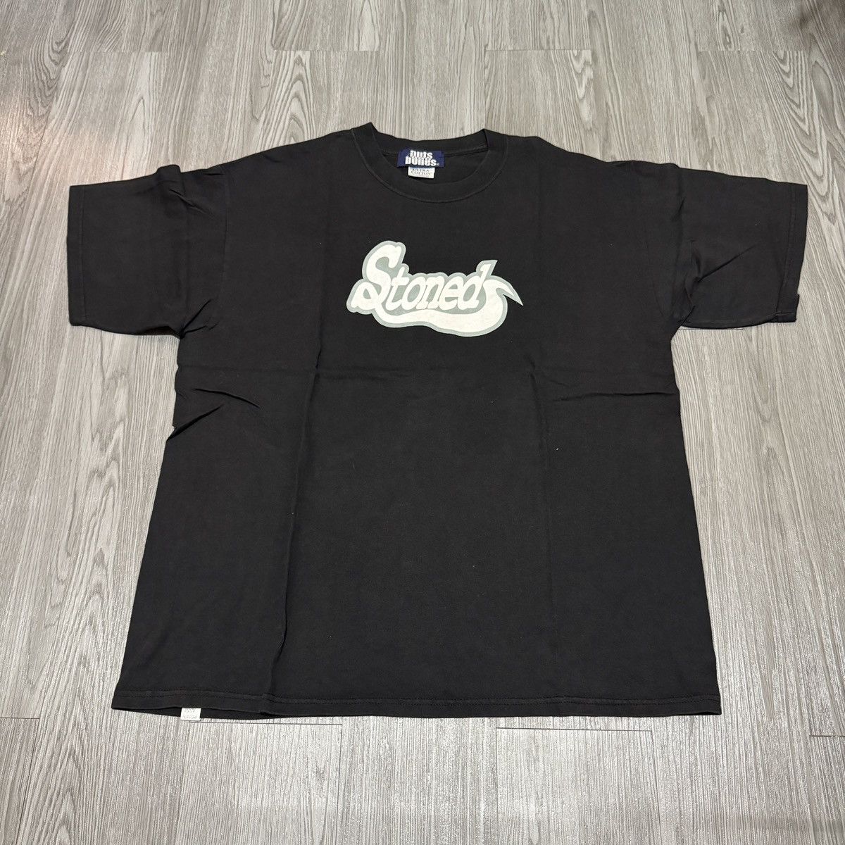 Japanese Brand × Vintage vtg OG Nuts and Bones Stoned Tshirts Size US XL / EU 56 / 4 - 1 Thumbnail