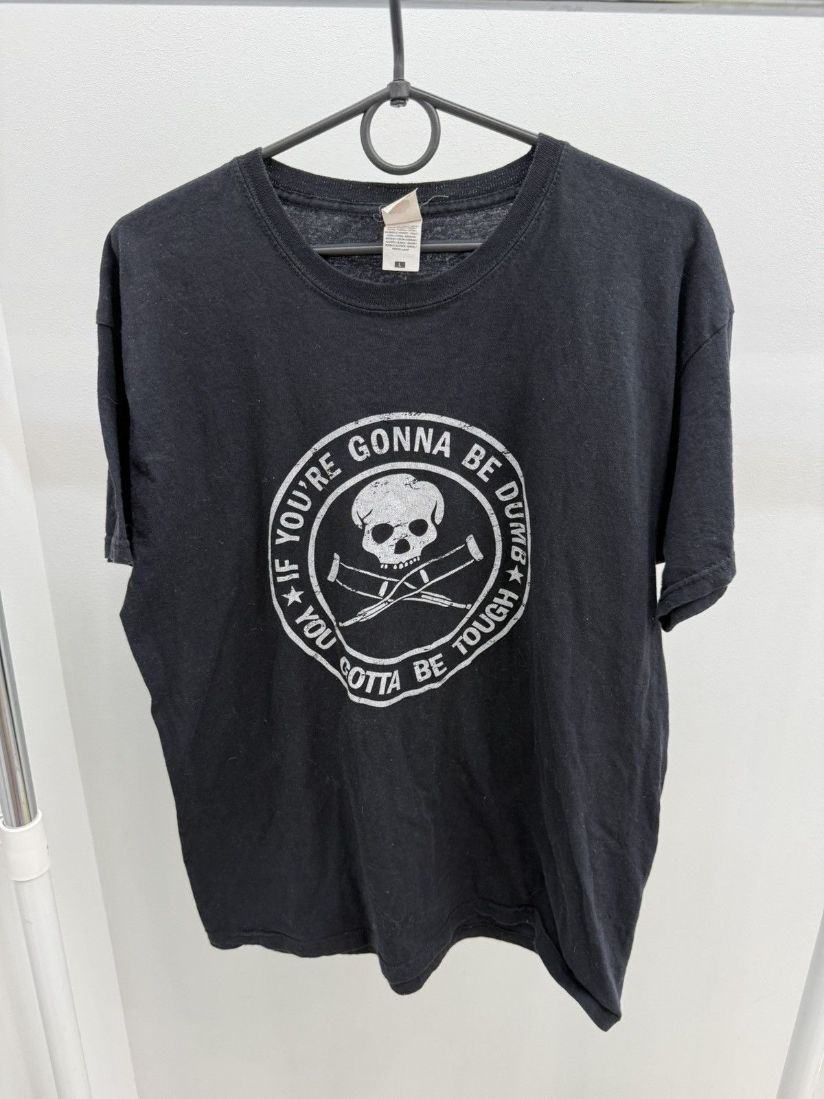 Vintage Jackass Y2K MTV Promo Skull T-Shirt
