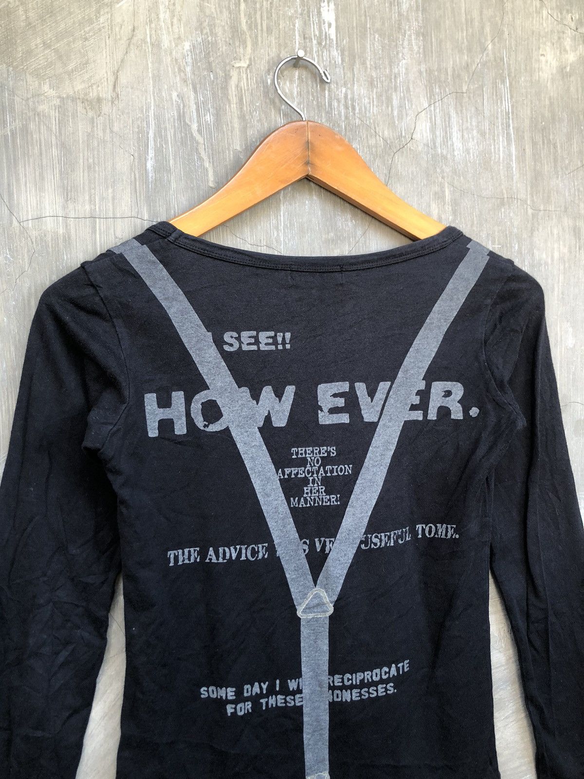 If Six Was Nine Y2K Japanese Brand One Way Longsleeve T-shirt Size M / US 6-8 / IT 42-44 - 9 Thumbnail
