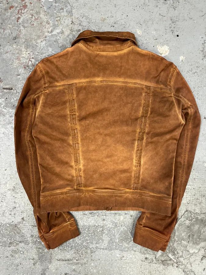 Vintage 2000s Plein Sud Orange Faded Jacket Size XS / US 0-2 / IT 36-38 - 8 Thumbnail