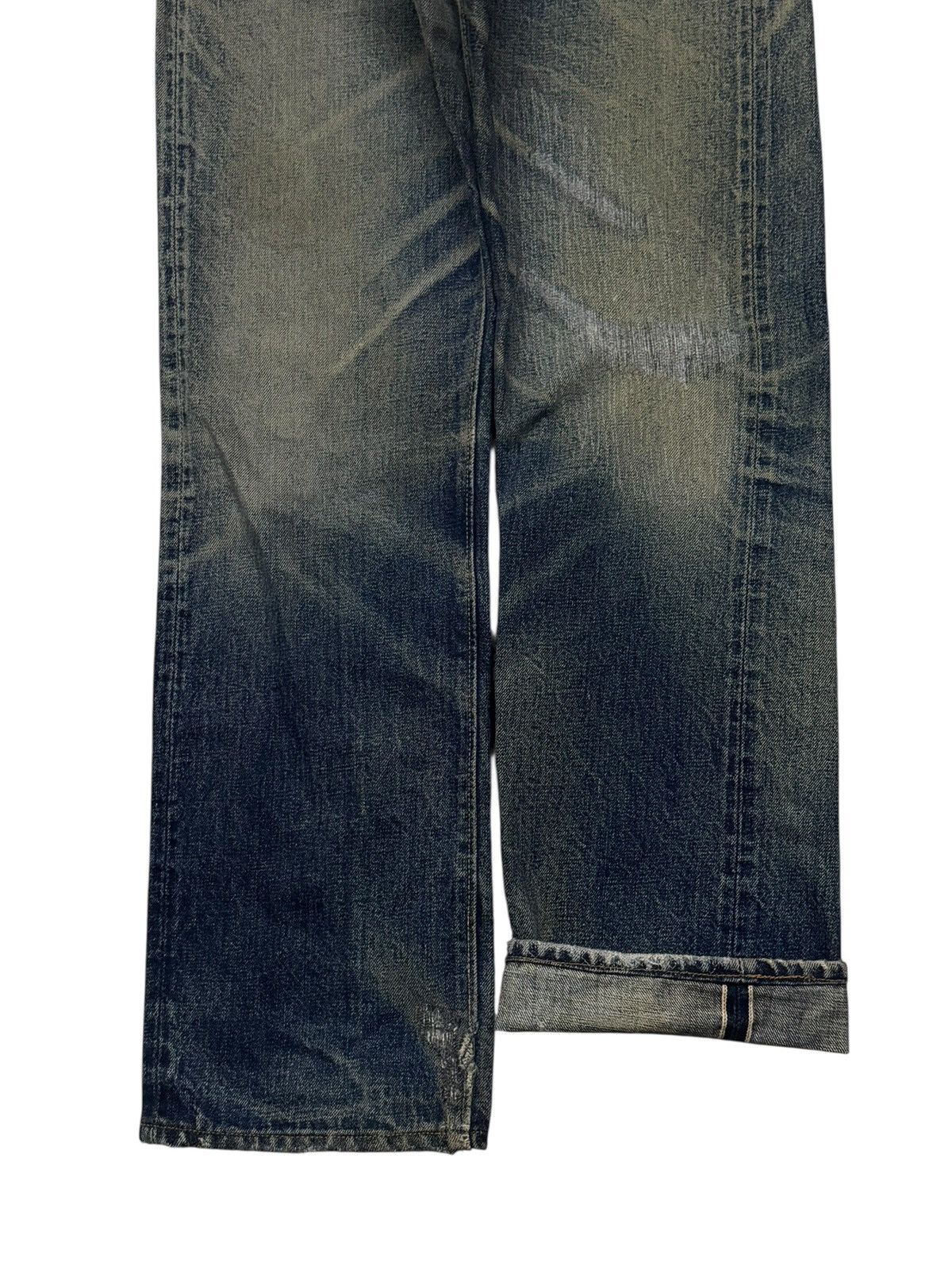 Denime Vintage 90s DENIME Lot 87 Selvedge Denim Jeans Japan | W29 Size US 29 - 6 Thumbnail