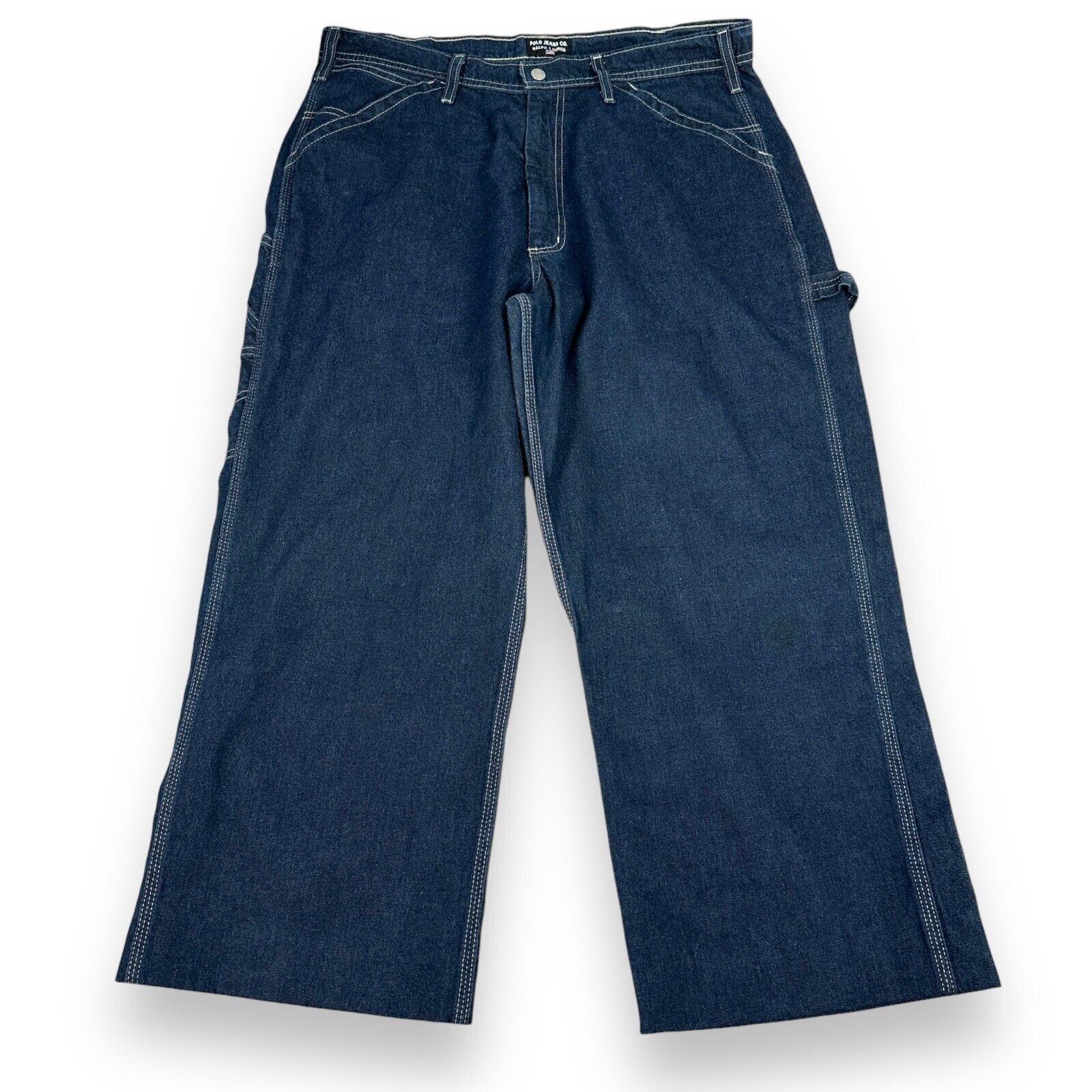 Polo Ralph Lauren Vintage Polo Sport Ralph Lauren Carpenter Jeans 34 x 25 Wide Size US 34 / EU 50 - 1 Thumbnail