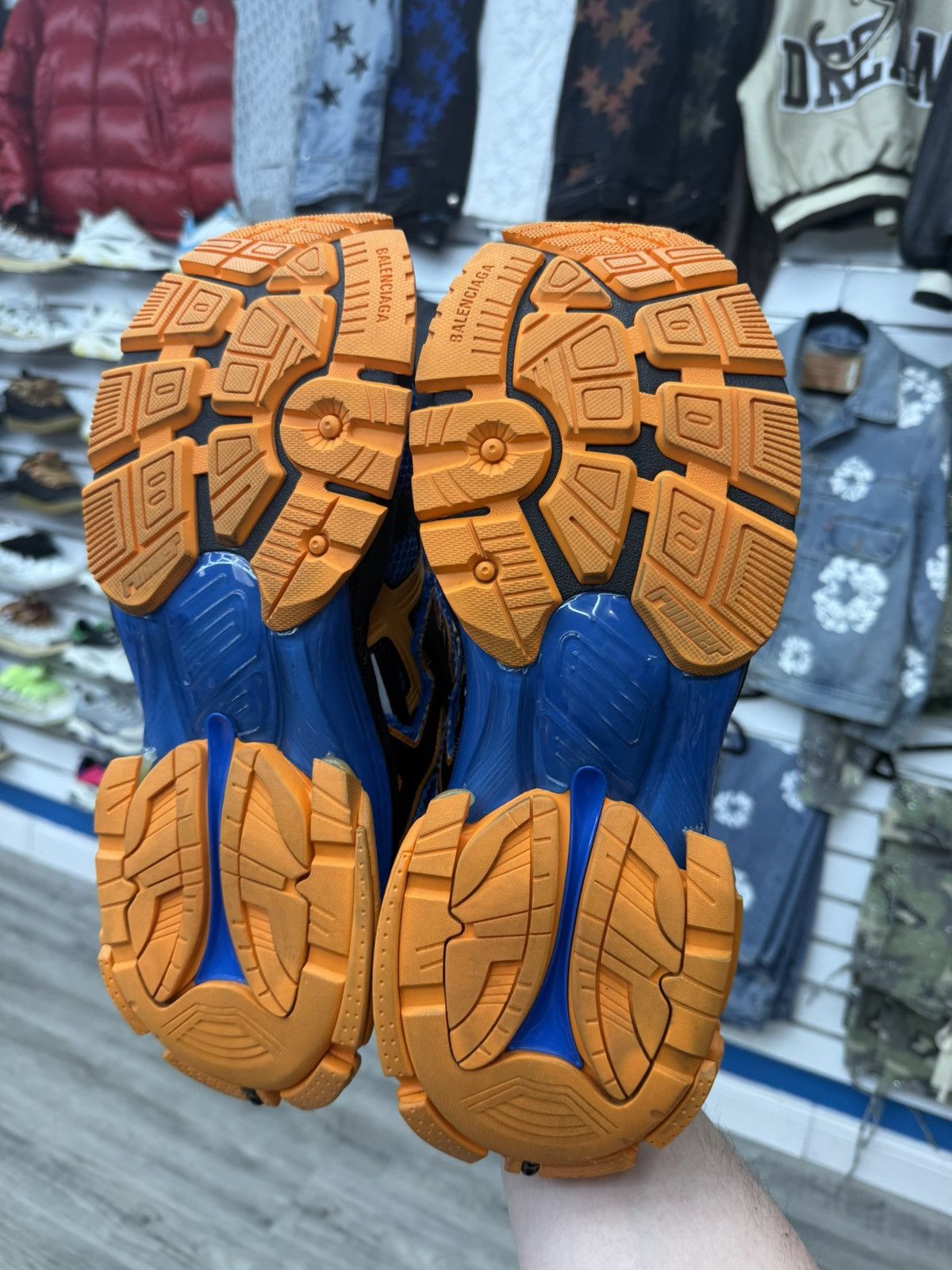 Balenciaga Balenciaga Runner - Blue/Orange Size US 14 / EU 47 - 6 Thumbnail