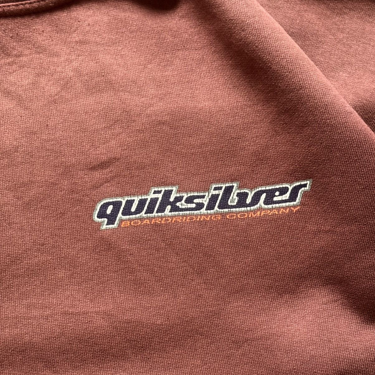 Quiksilver Vintage Quicksilver Big Logo Sweatshirt Surf Billabong Size US XL / EU 56 / 4 - 4 Thumbnail