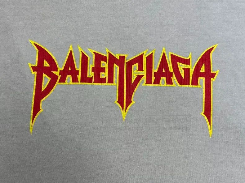 Balenciaga Balenciaga Lightning Pattern Printed Short Sleeve Size US L / EU 52-54 / 3 - 3 Thumbnail