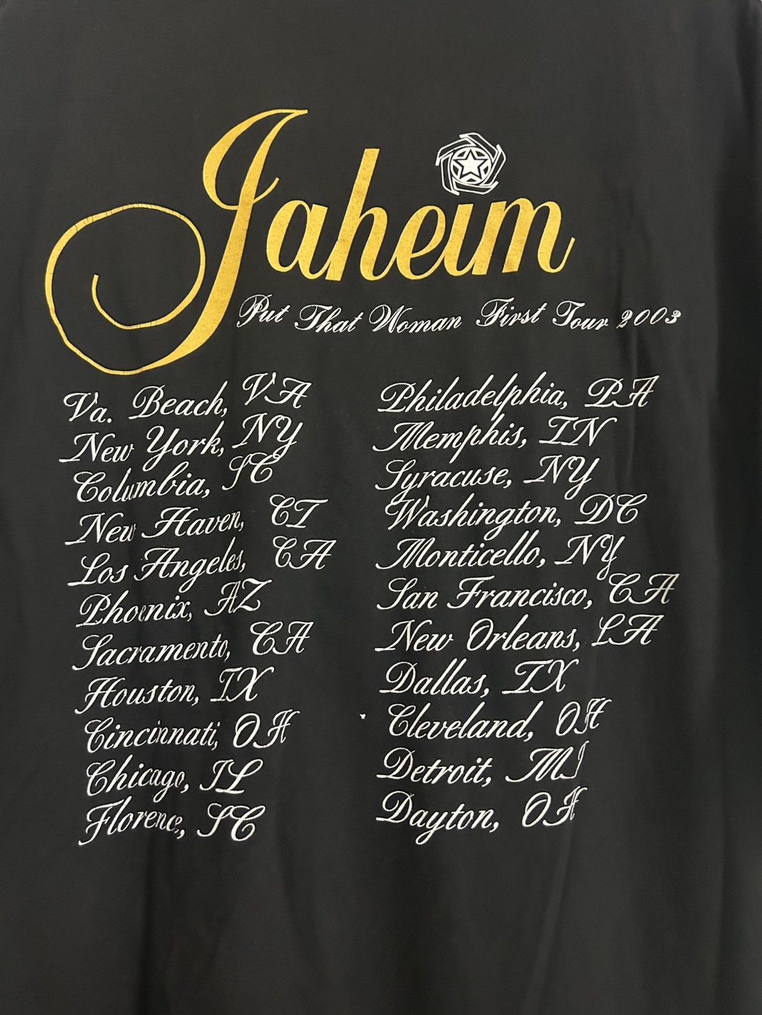 Vintage Jaheim Vintage T Shirt 00’ Size US XXL / EU 58 / 5 - 6 Thumbnail