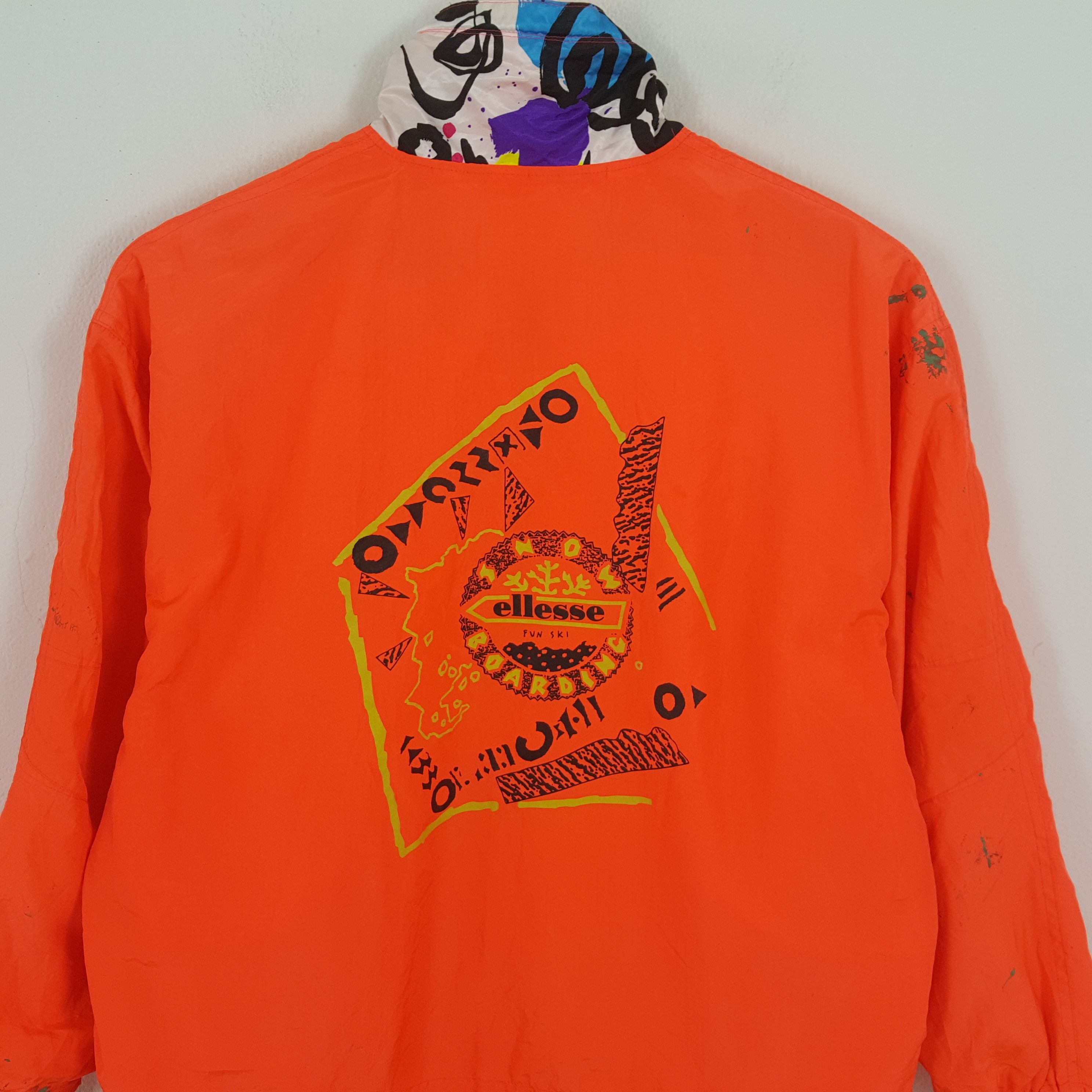 Ellesse × Vintage ELLESSE Sportswear Style Half Zipper Windbreaker Jacket Size US XL / EU 56 / 4 - 2 Thumbnail