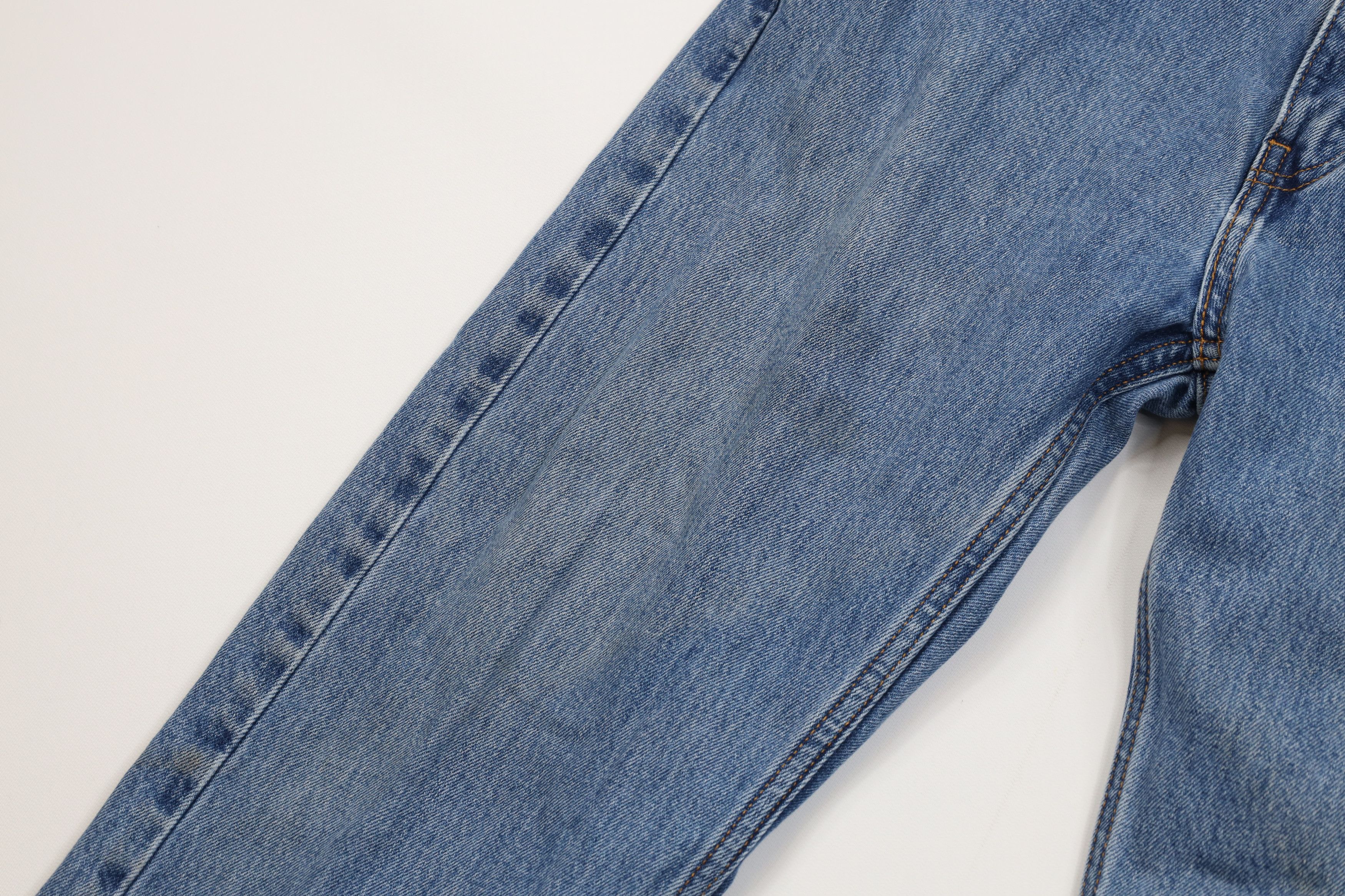 Levi's Vintage Y2K Levis 505 Regular Straight Leg Denim Jeans Blue Size US 30 / EU 46 - 6 Thumbnail