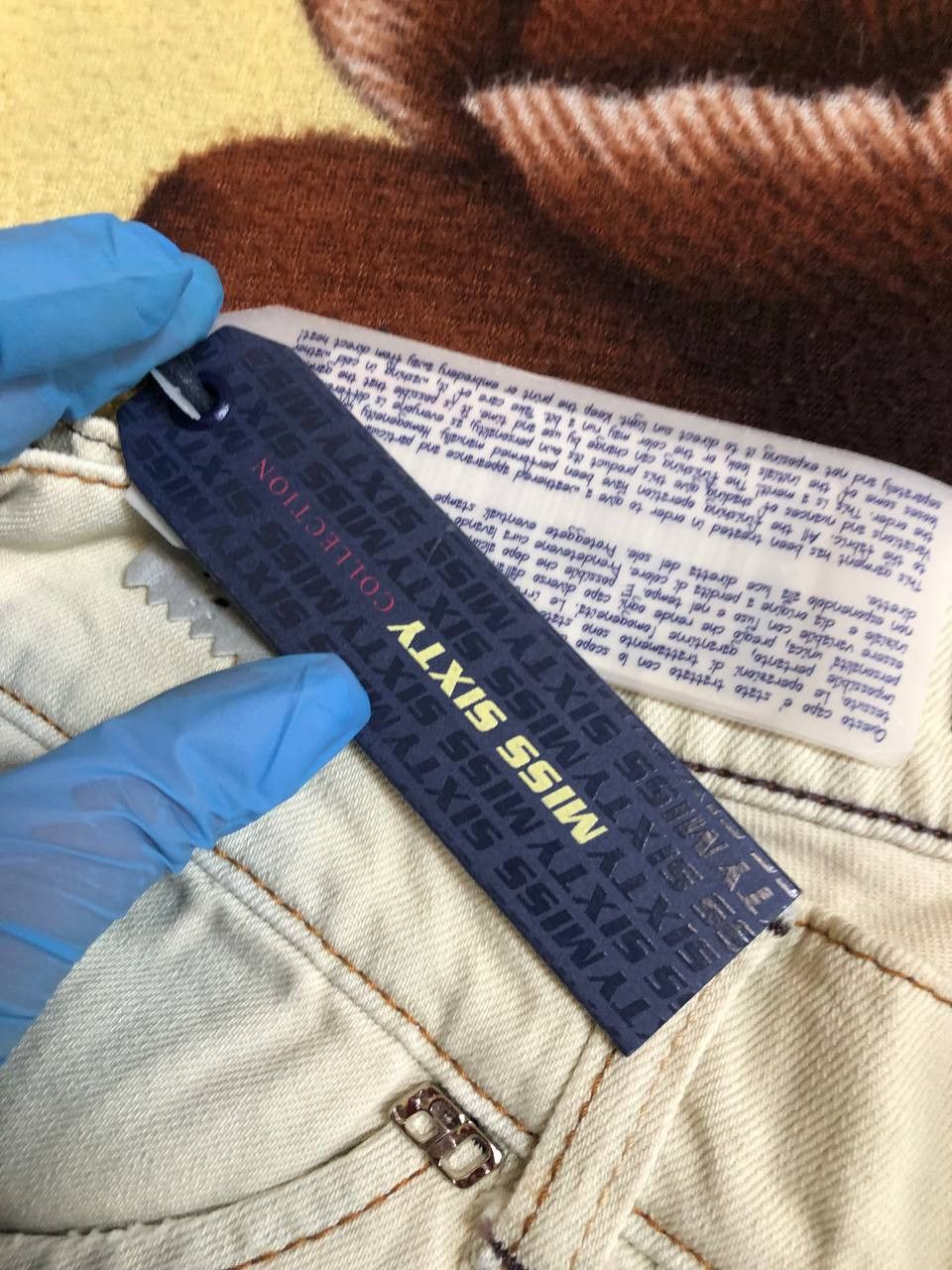 Miss Sixty Miss Sixty Zippered Pockets Straight Leg Jeans cargo Size 28" / US 6 / IT 42 - 6 Thumbnail