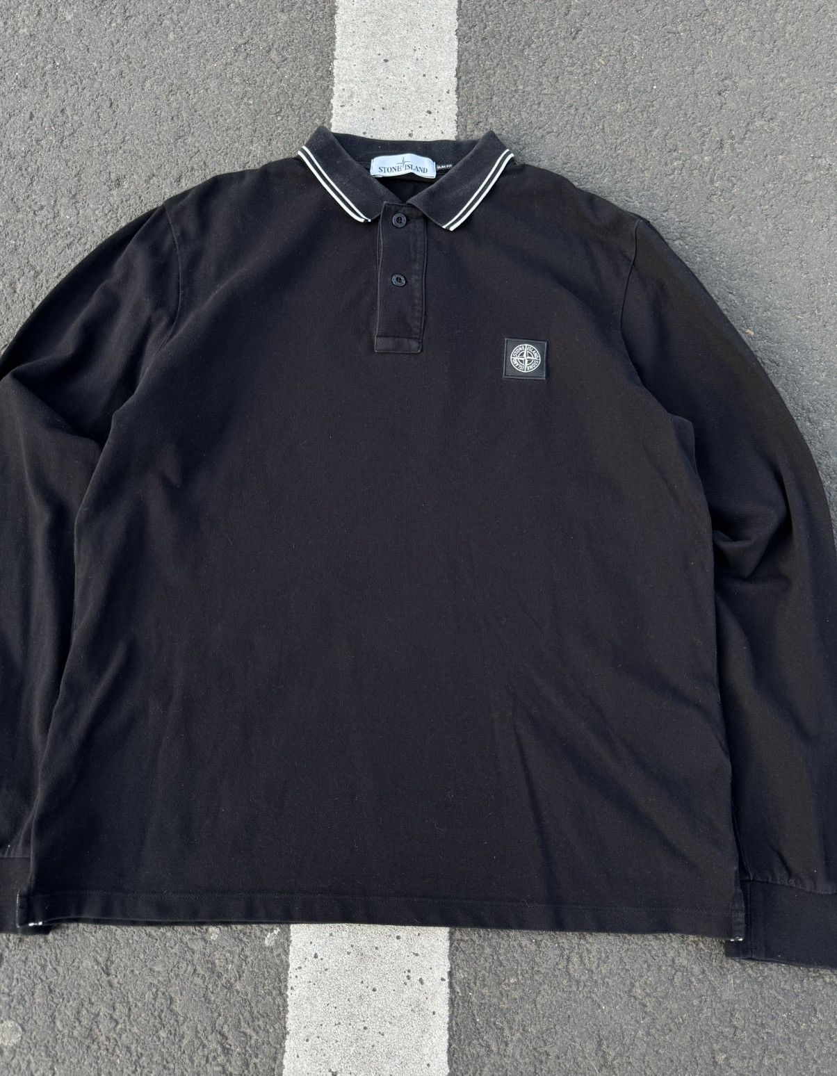 Stone Island legit rugby long sleeve sweatshirt stone island patchprogram Size US XL / EU 56 / 4 - 4 Thumbnail
