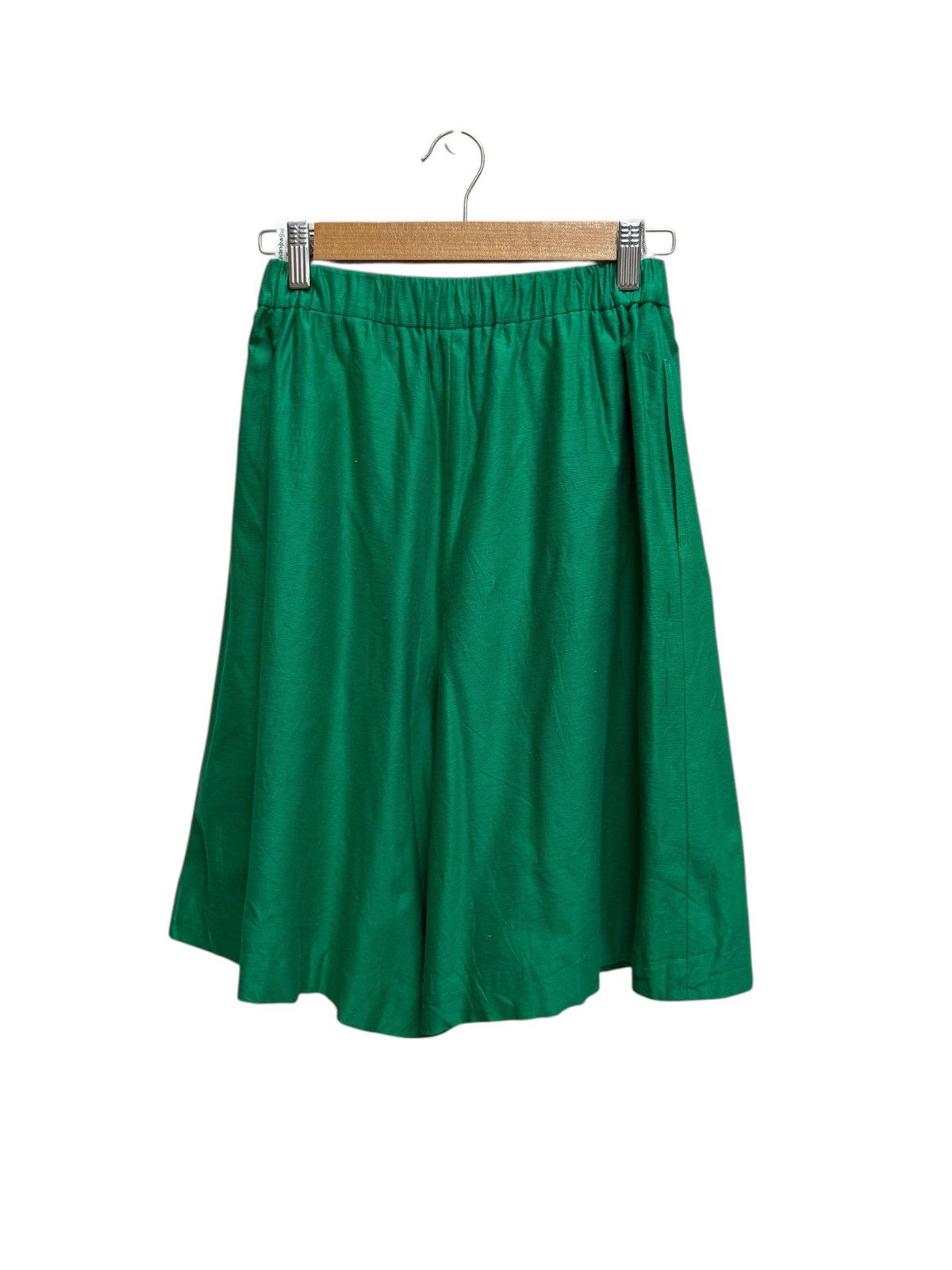 Yves Saint Laurent Vintage Yves Saint Laurent Wide Leg Short Pants Size 24" / US 00 / IT 34 - 2 Thumbnail