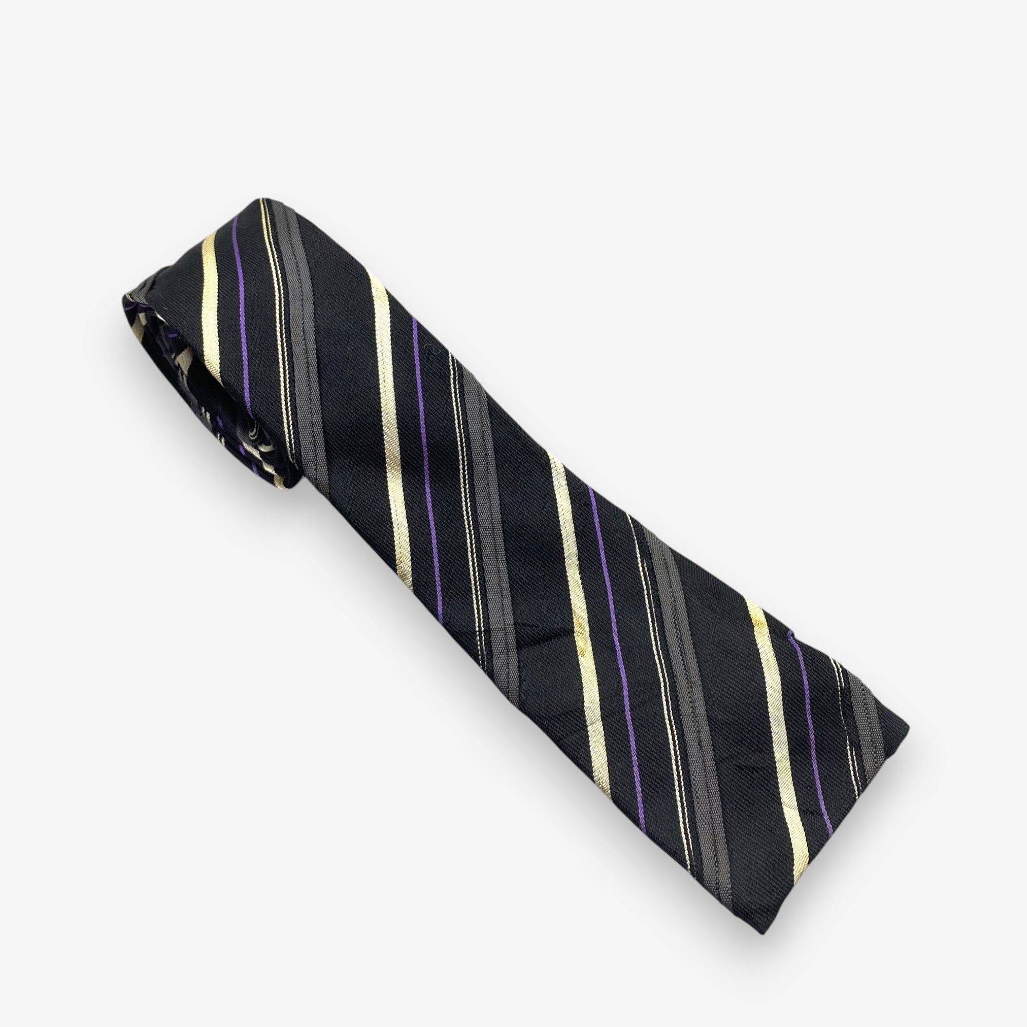 Katharine Hamnett London Vintage Katharine Hamnett SILK Necktie Cravate Pure Silk Size ONE SIZE - 1 Thumbnail