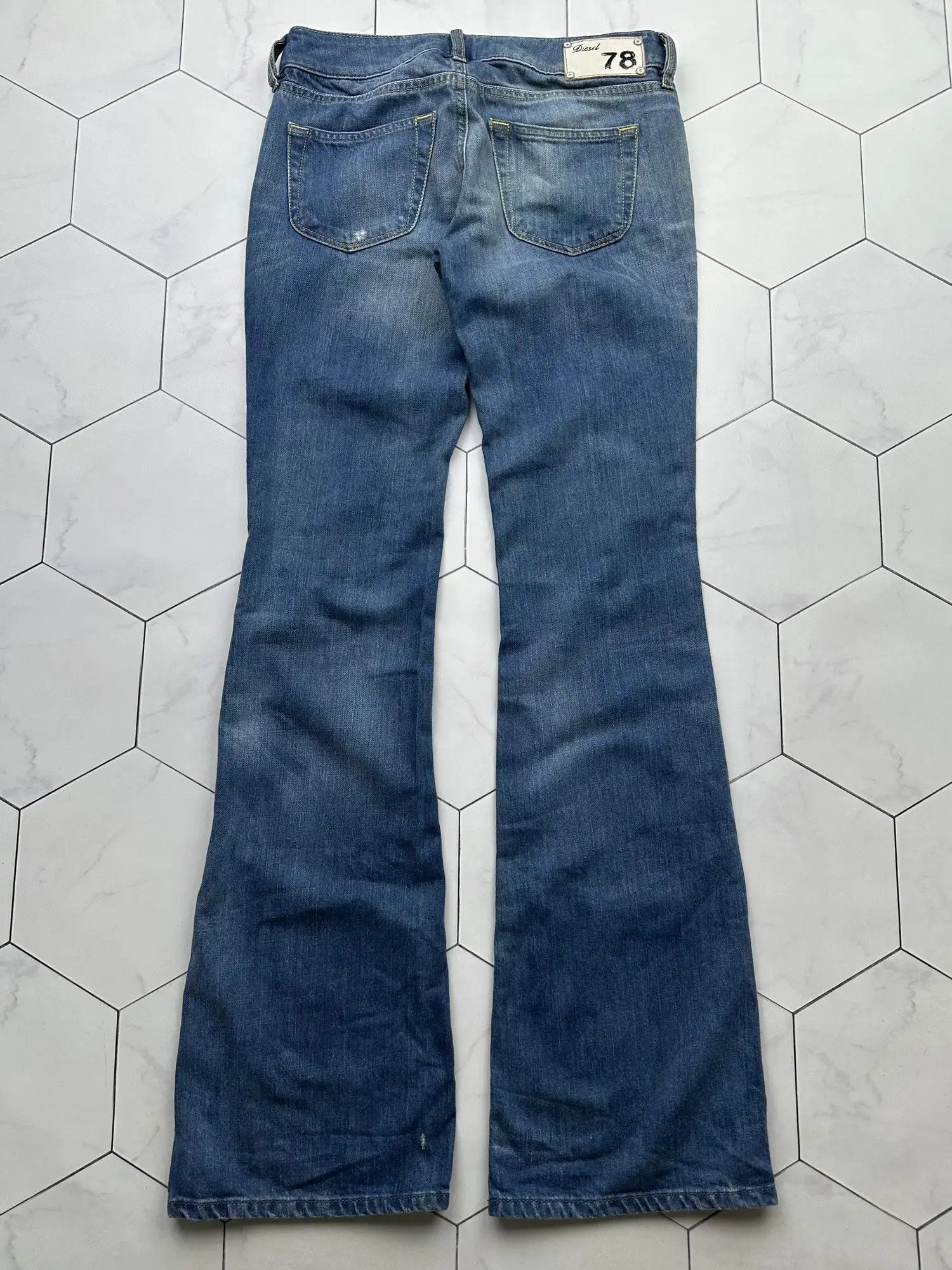 Diesel Diesel Vintage Flare Jeans (B180) Size 28" / US 6 / IT 42 - 8 Thumbnail