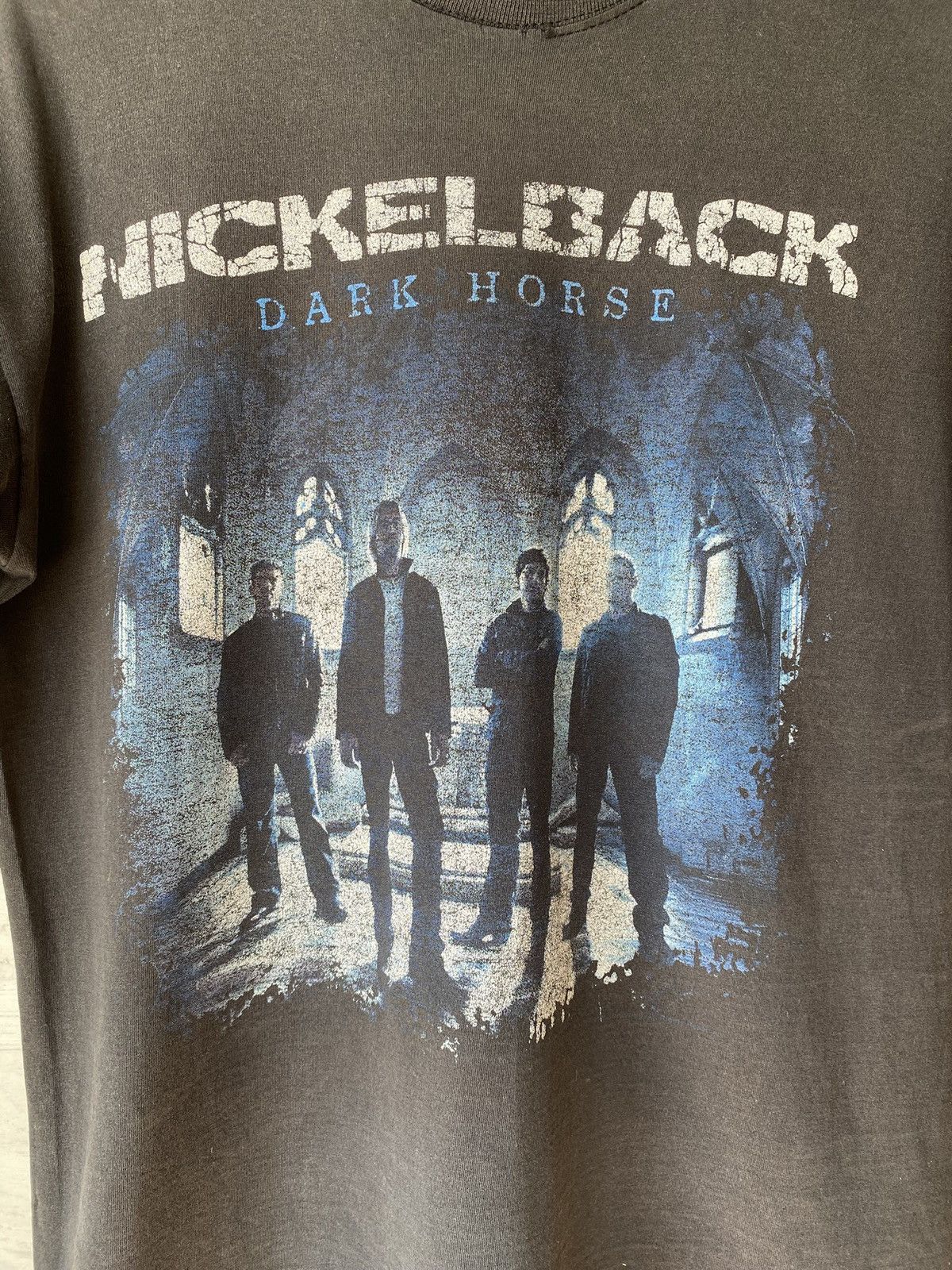 Fruit Of The Loom Nickelback Dark Horse 2009Tour Graphic T-Shirt Rock Music Size US M / EU 48-50 / 2 - 2 Thumbnail