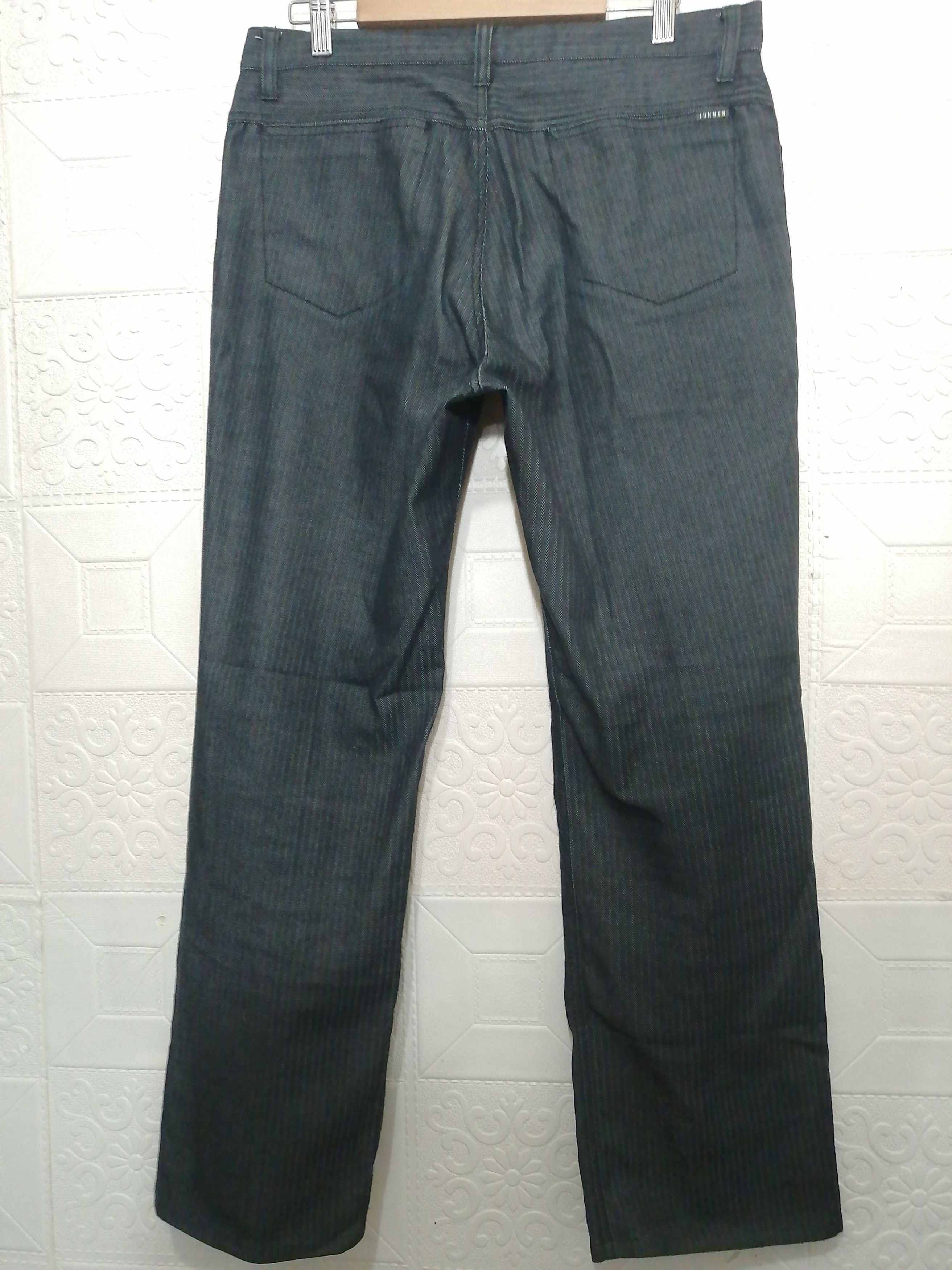 Japanese Brand JUNMEN TWEED TWILL PATTERN JEANS Size US 32 / EU 48 - 1 Thumbnail