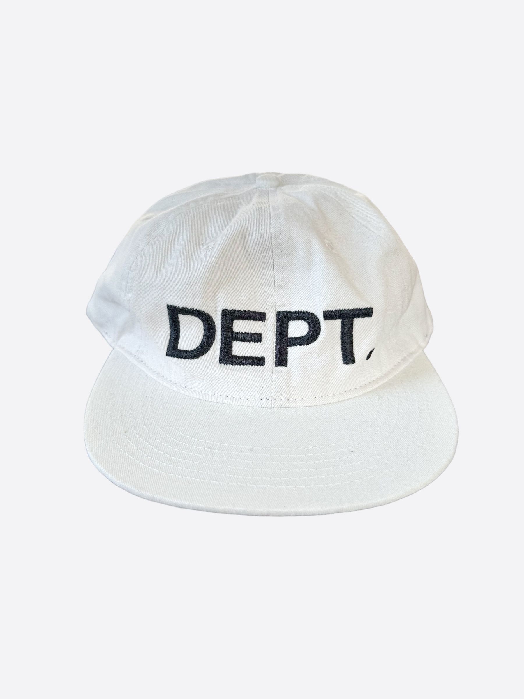 Gallery Dept. Gallery Dept White & Black DEPT. Logo Hat Size ONE SIZE - 1 Thumbnail