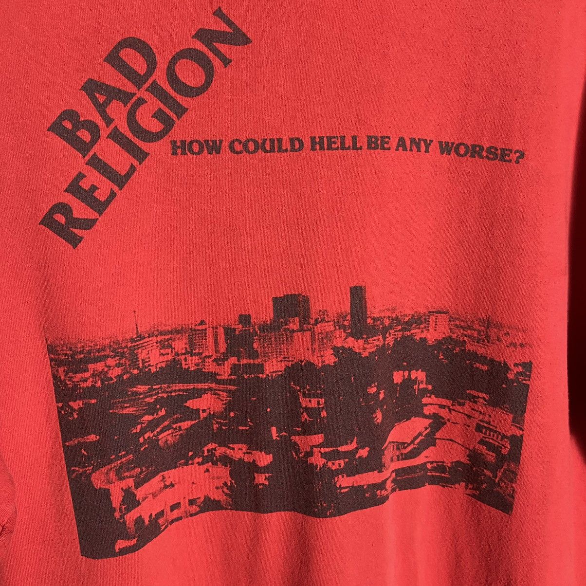 Band Tees Vintage 00s Bad Religion T-Shirt / Hardcore Punk Band Tees Size US XL / EU 56 / 4 - 2 Thumbnail