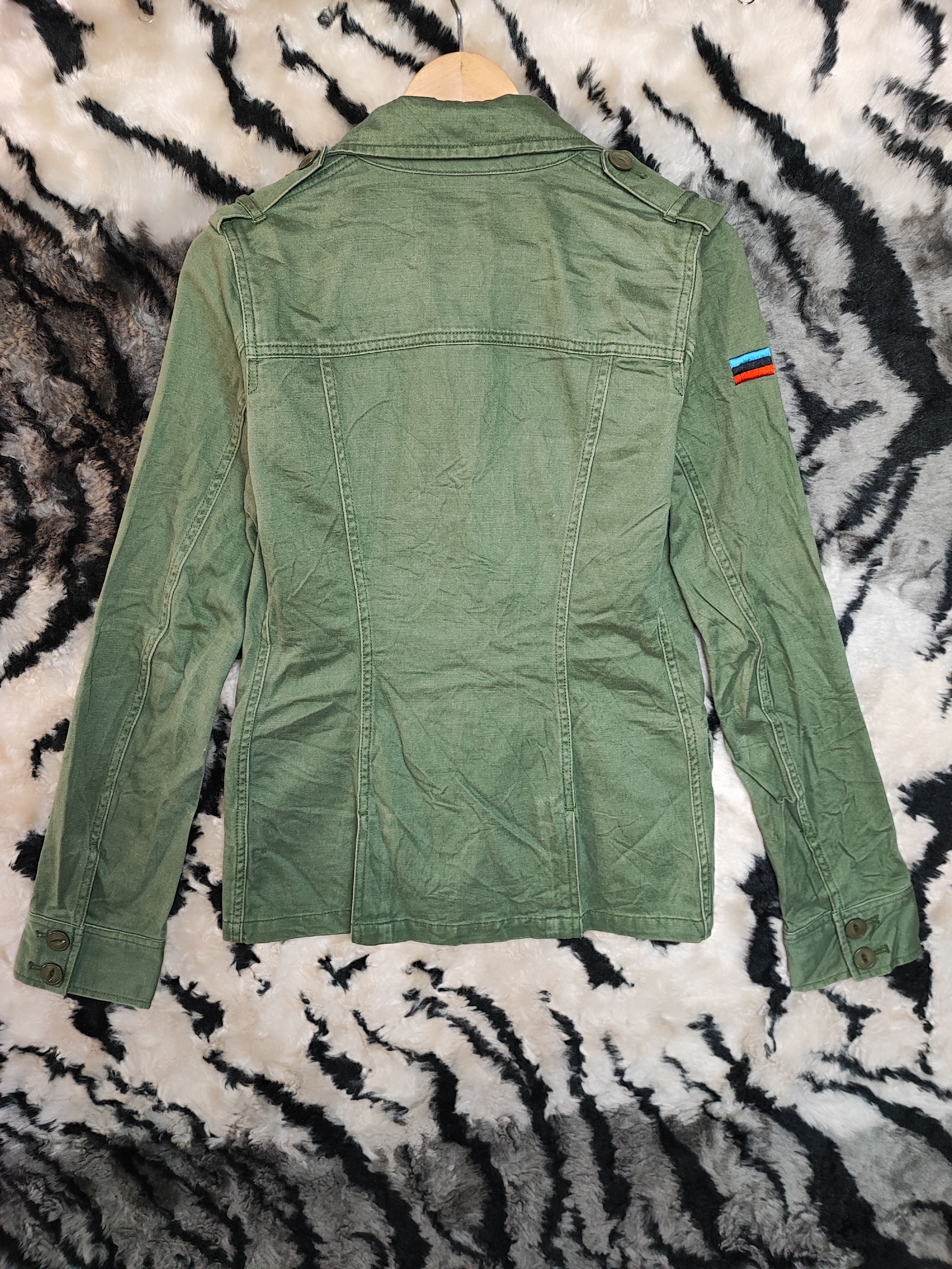 SLY SLY ZEPPELIN ARMY CHORE DENIM STYLE JAPAN Size US S / EU 44-46 / 1 - 18 Thumbnail