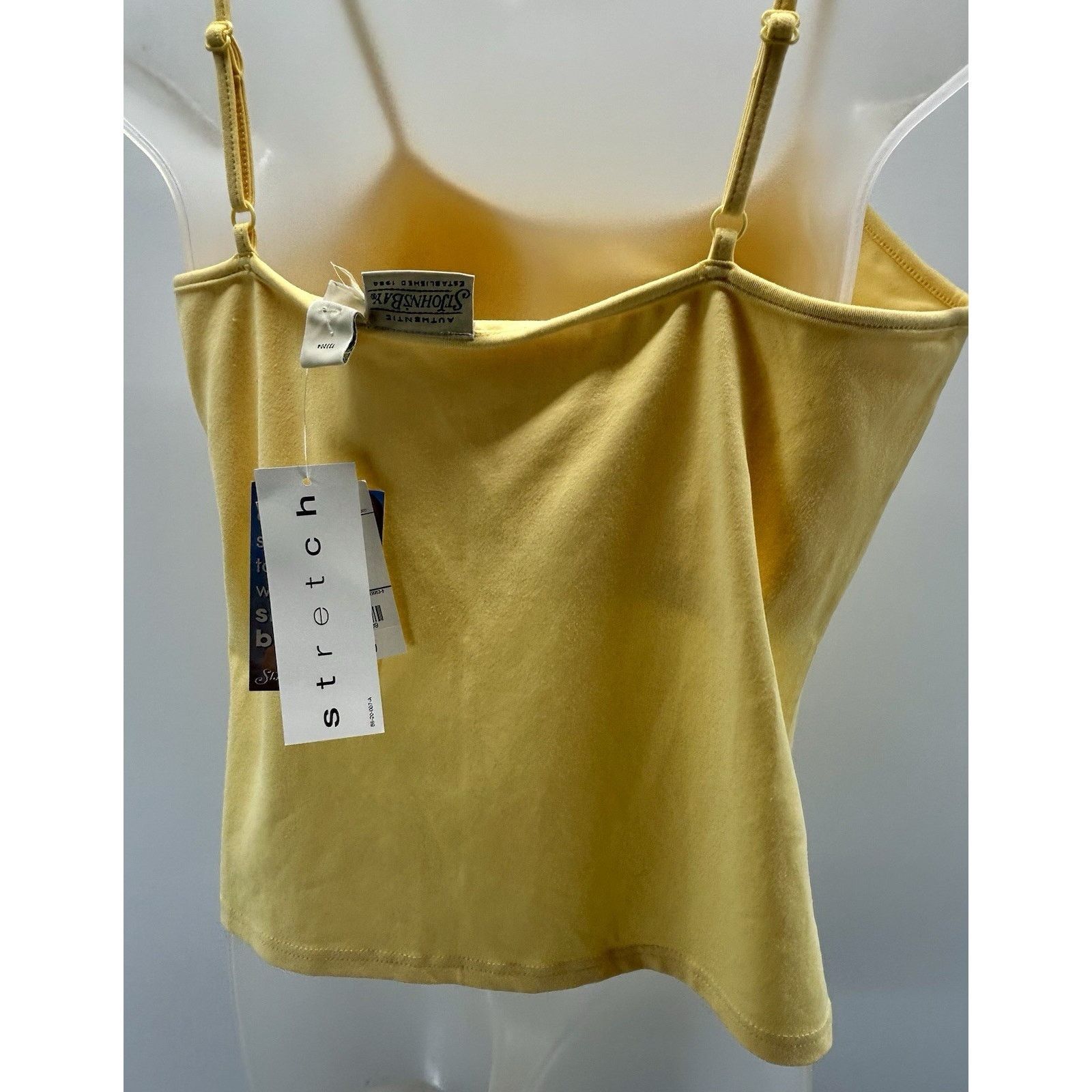 St. Johns Bay St. John’s Bay Shirt Women L Yellow Tank Top Casual NWT Size L / US 10 / IT 46 - 4 Thumbnail