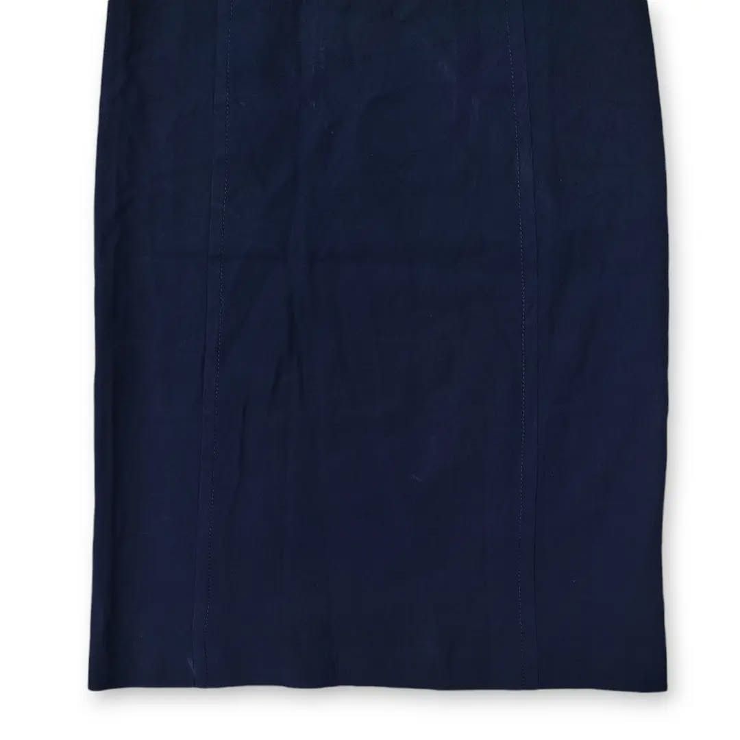 PRADA MIDI DRESS NAVY BLUE SLEEVELESS
