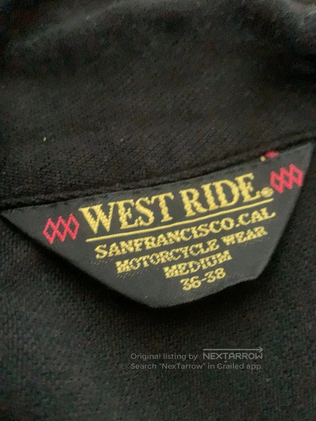 WEST RIDE Westride Embroidered Bowling Shirt. Size US M / EU 48-50 / 2 - 8 Thumbnail