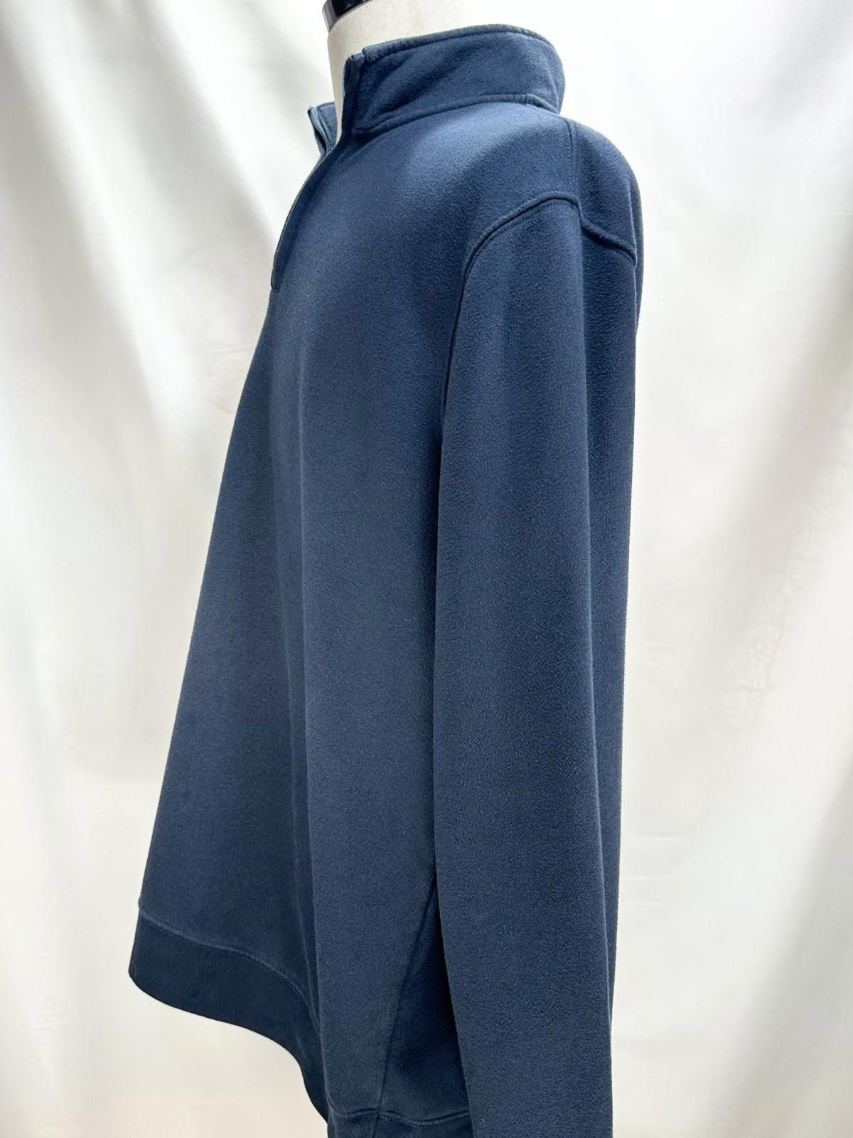 Croft & Barrow Croft & Barrow 1/4 Zip Extra Soft Fleece Pullover Blue Men L Size US L / EU 52-54 / 3 - 2 Thumbnail