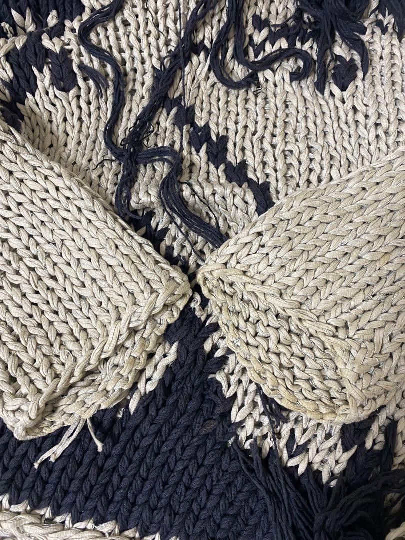 Yohji Yamamoto yohji yamamoto pour homme 02aw archive low gauge knit Size US L / EU 52-54 / 3 - 5 Thumbnail