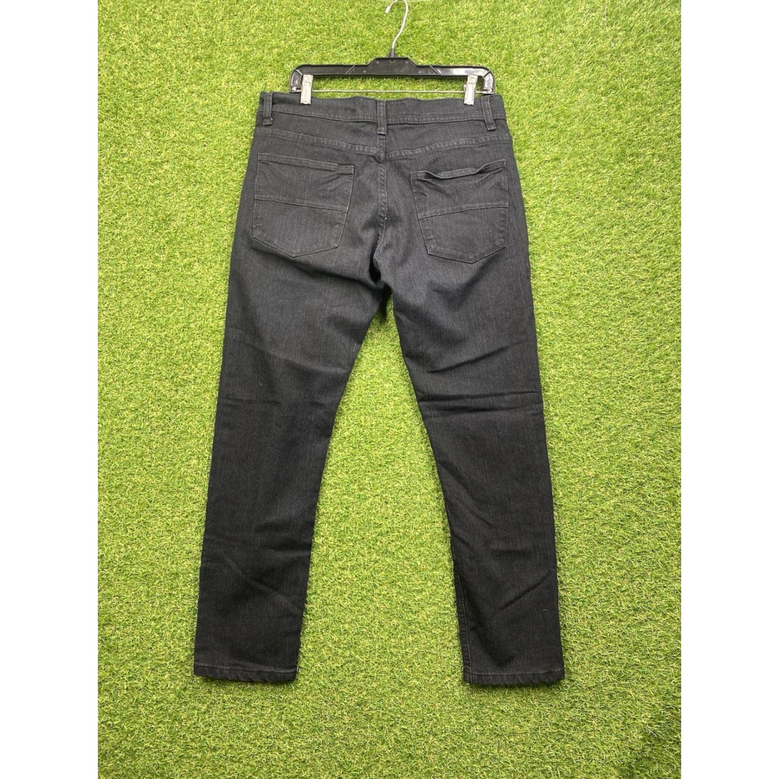 Denime Desert Dunes Jeans Mens 32x30 Slim Fit Stretch Soft Black Denim Living Life Size US 32 / EU 48 - 2 Thumbnail