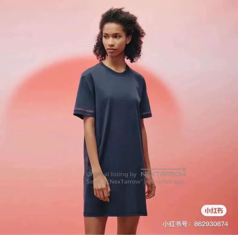 Hermes Hermes Printed T-Shirt Dress Size XS / US 0-2 / IT 36-38 - 7 Thumbnail